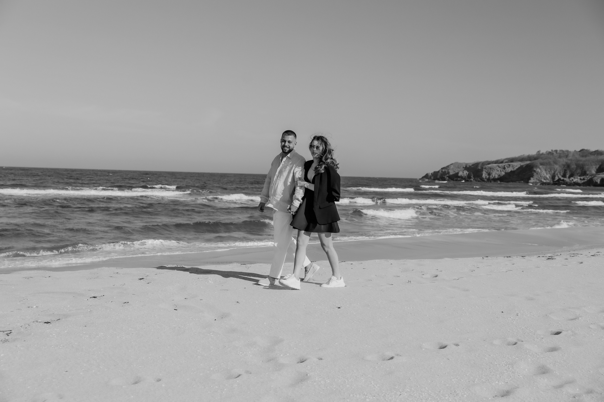 Годеж на плажа. Фотограф Ирина Йотова