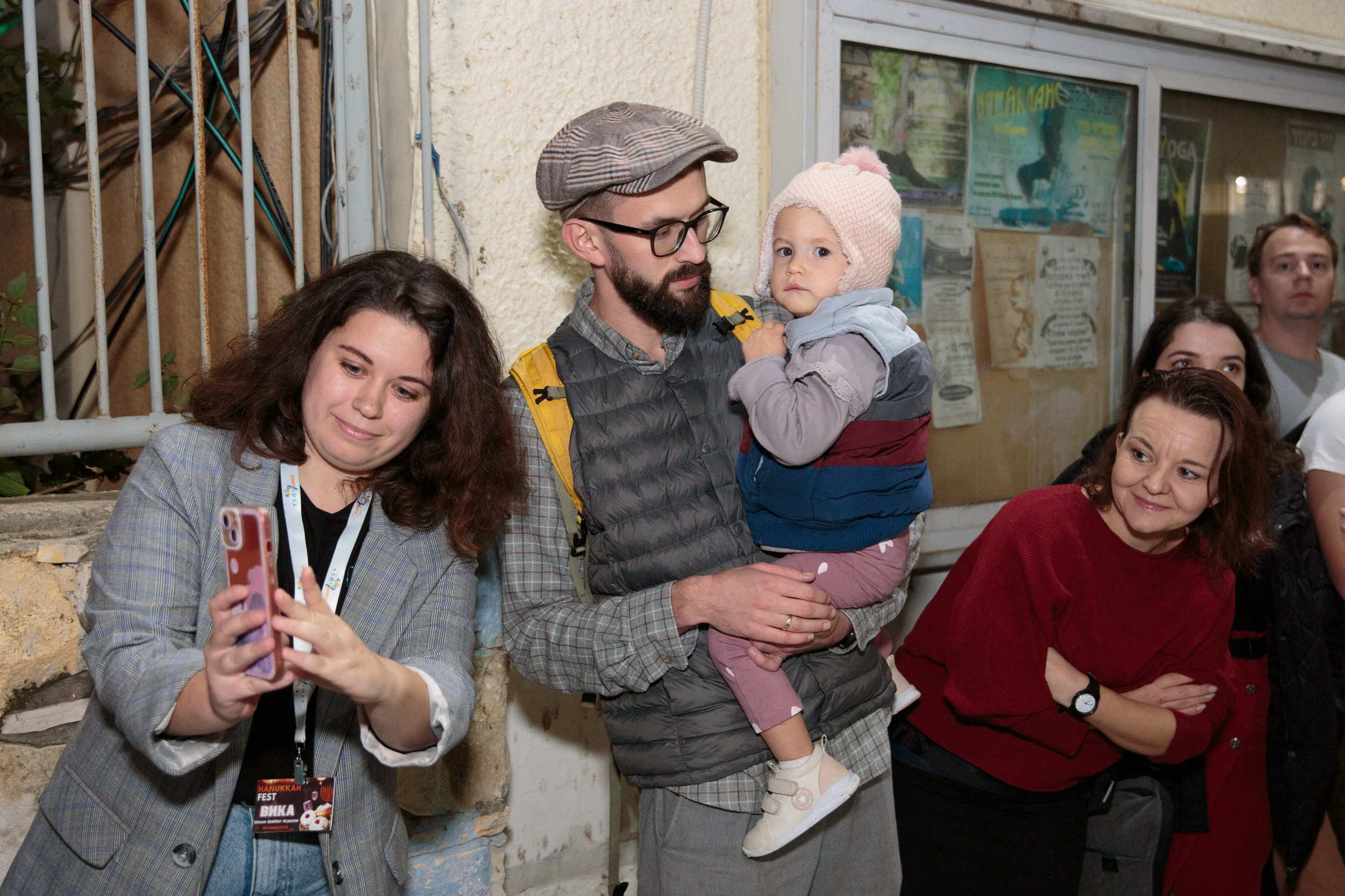 Городская Ханука Хайфа 2023. Портретный и репортажный фотограф в Израиле Рома Бирман