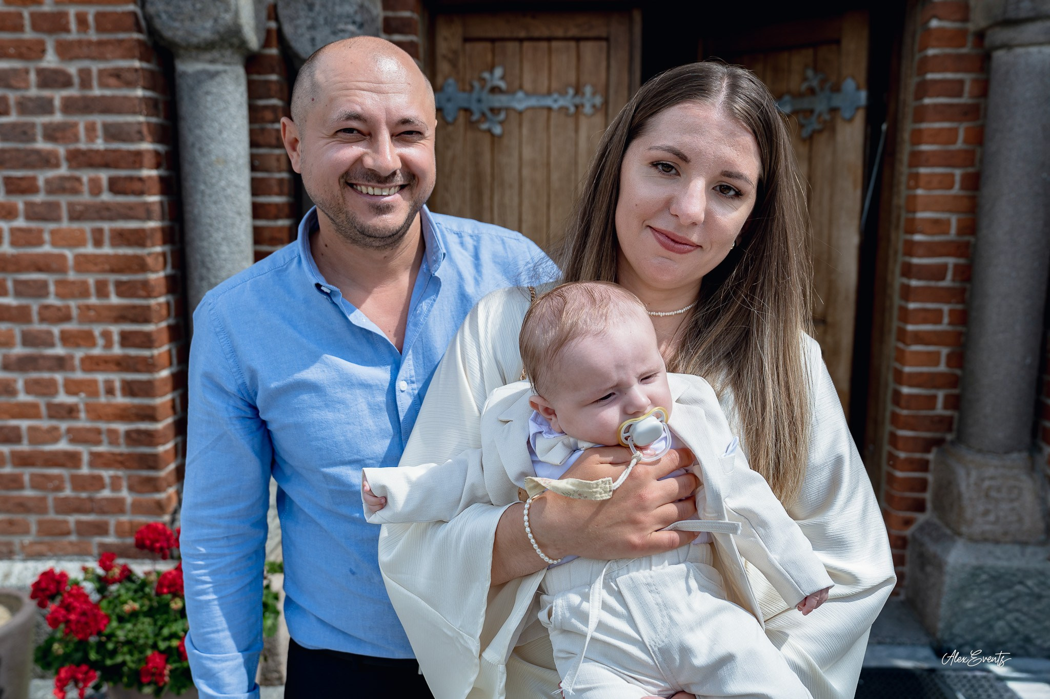 Botez Theodor - Biserica Fredericia. AlexEvents | Fotograf si Videograf de Nunta si Botez in Danemarca si Germania