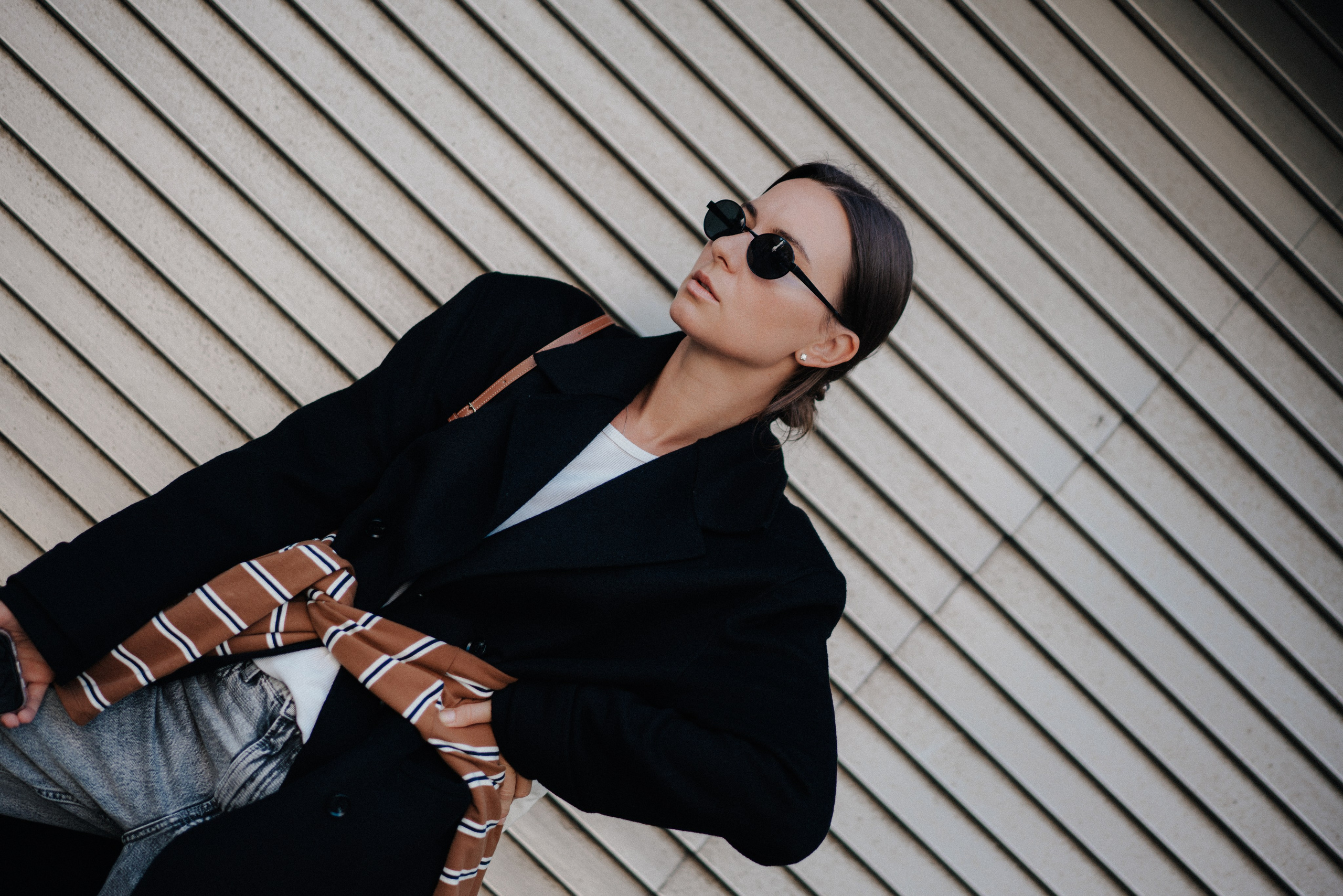 Streetstyle photoshoot. Portrait, lookbook and family photographer in Riga, LATVIA