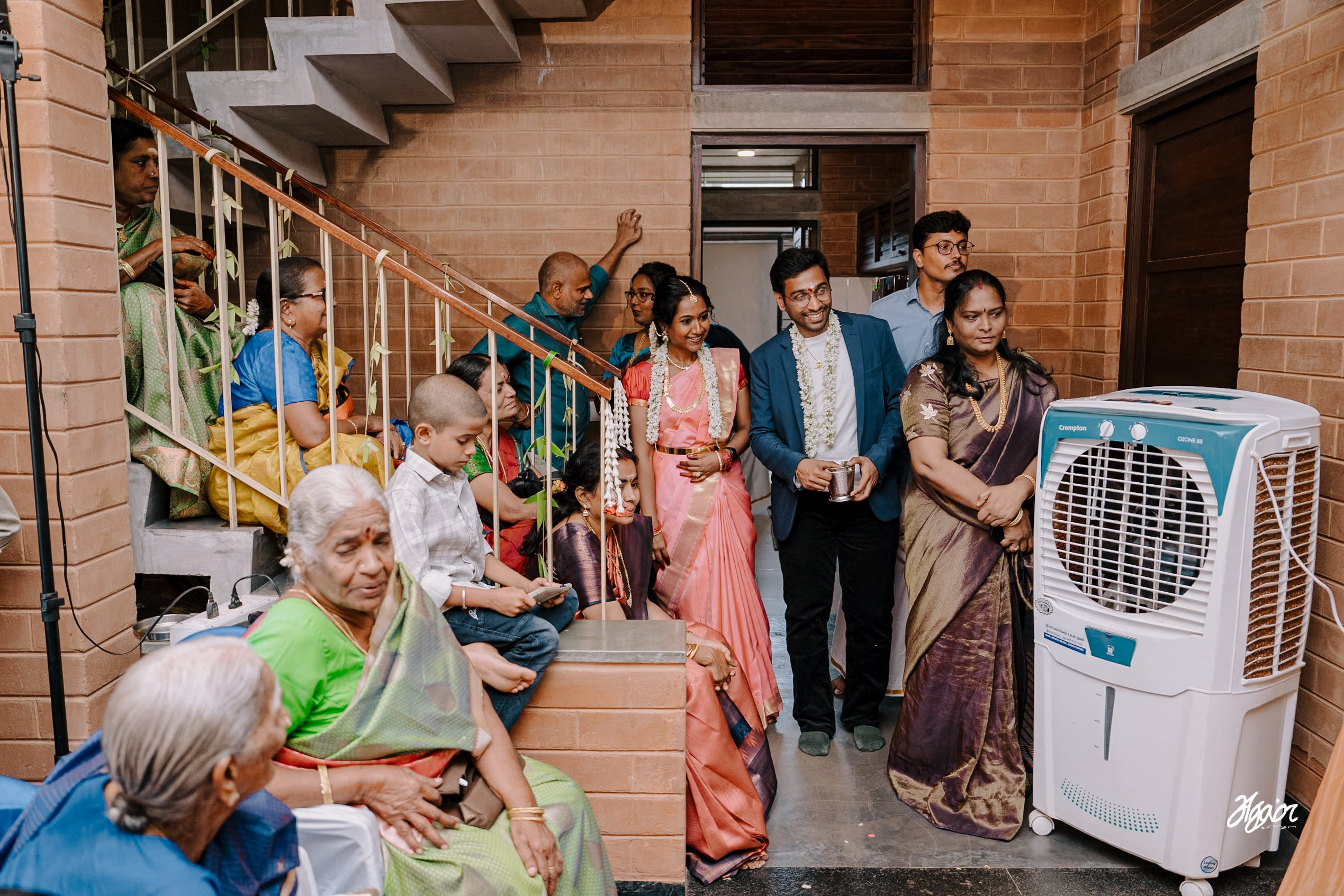 Wedding documentary photography in Pondicherry. Agam Vizha