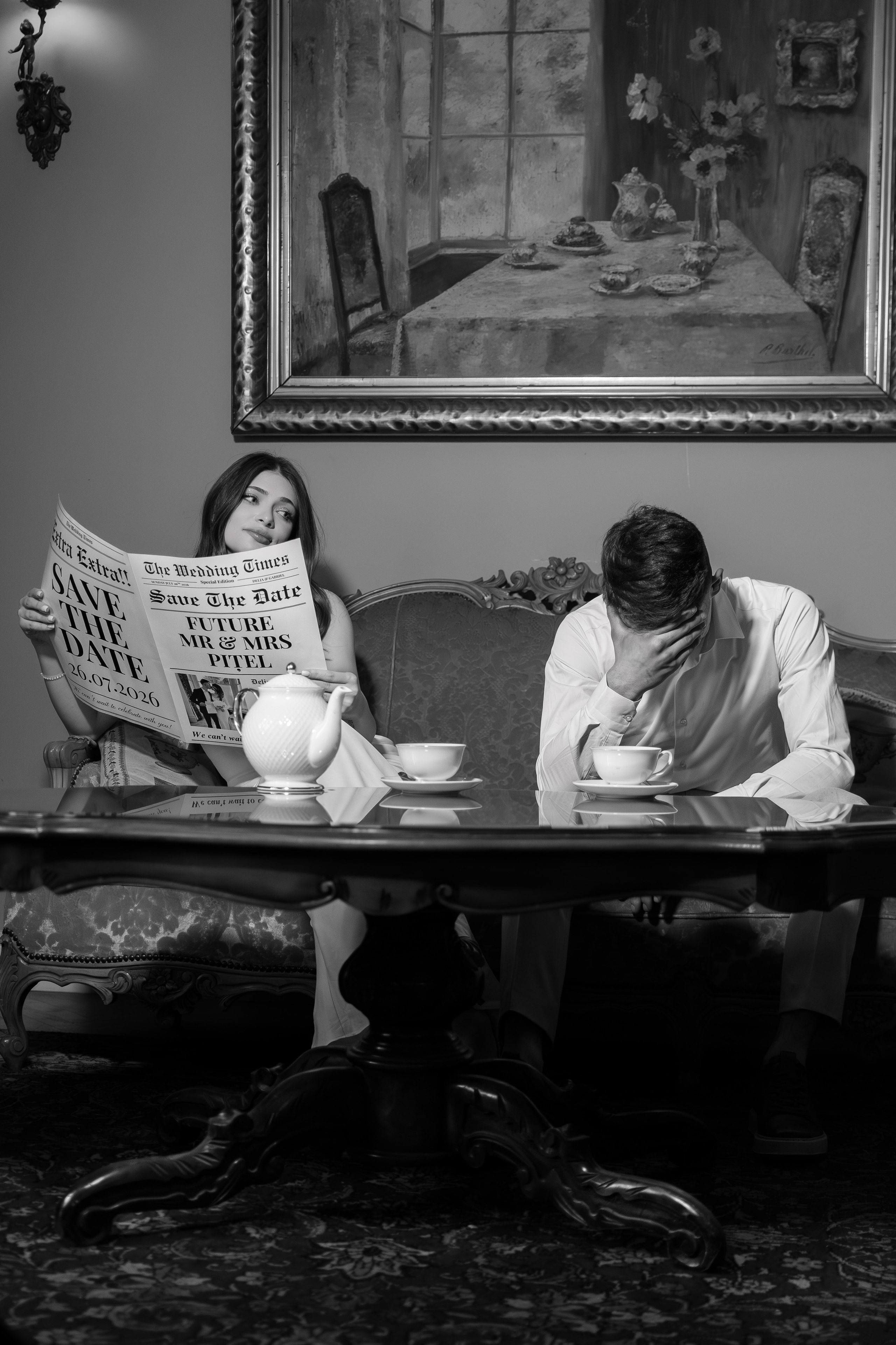 Delia & Gabriel - Save The Date București - Ceainăria Infinitea. Fotograf Profesionist Pitesti-Bucuresti| Mircea Seinea