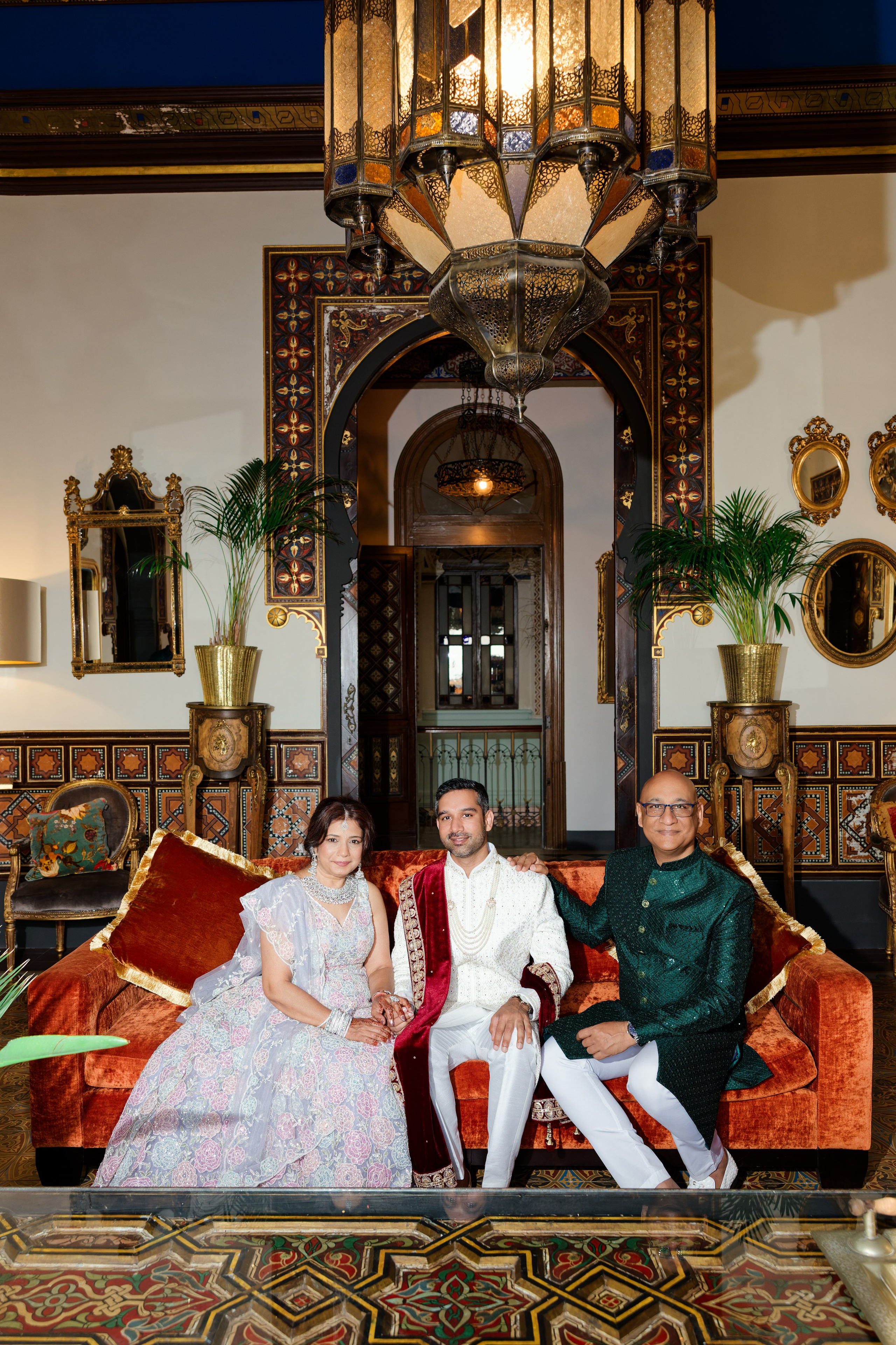 Indian wedding at Gran Villa Rosa, Barcelona