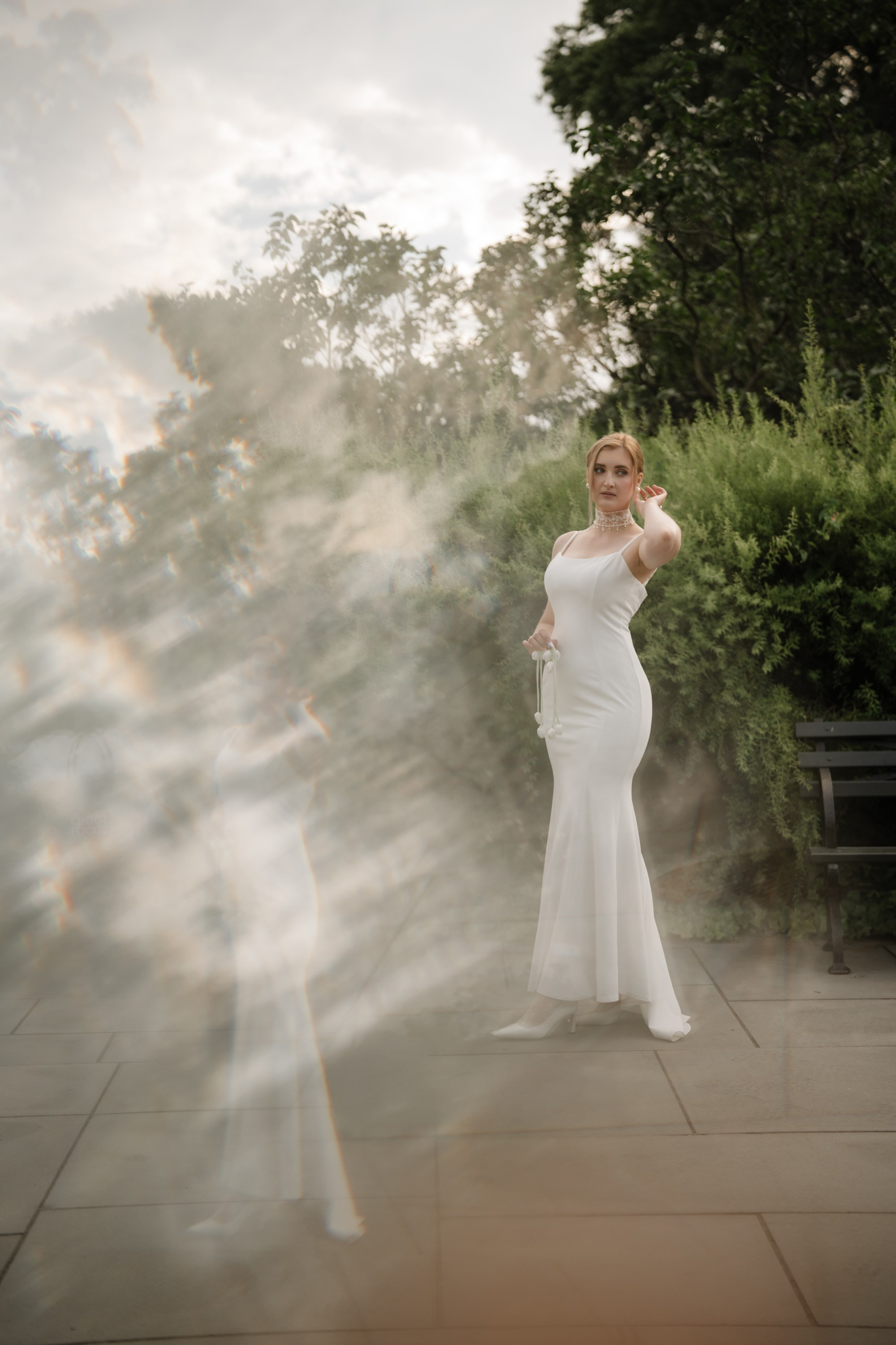 Natalie as a Runaway bride. Portrait and wedding photographer in New York