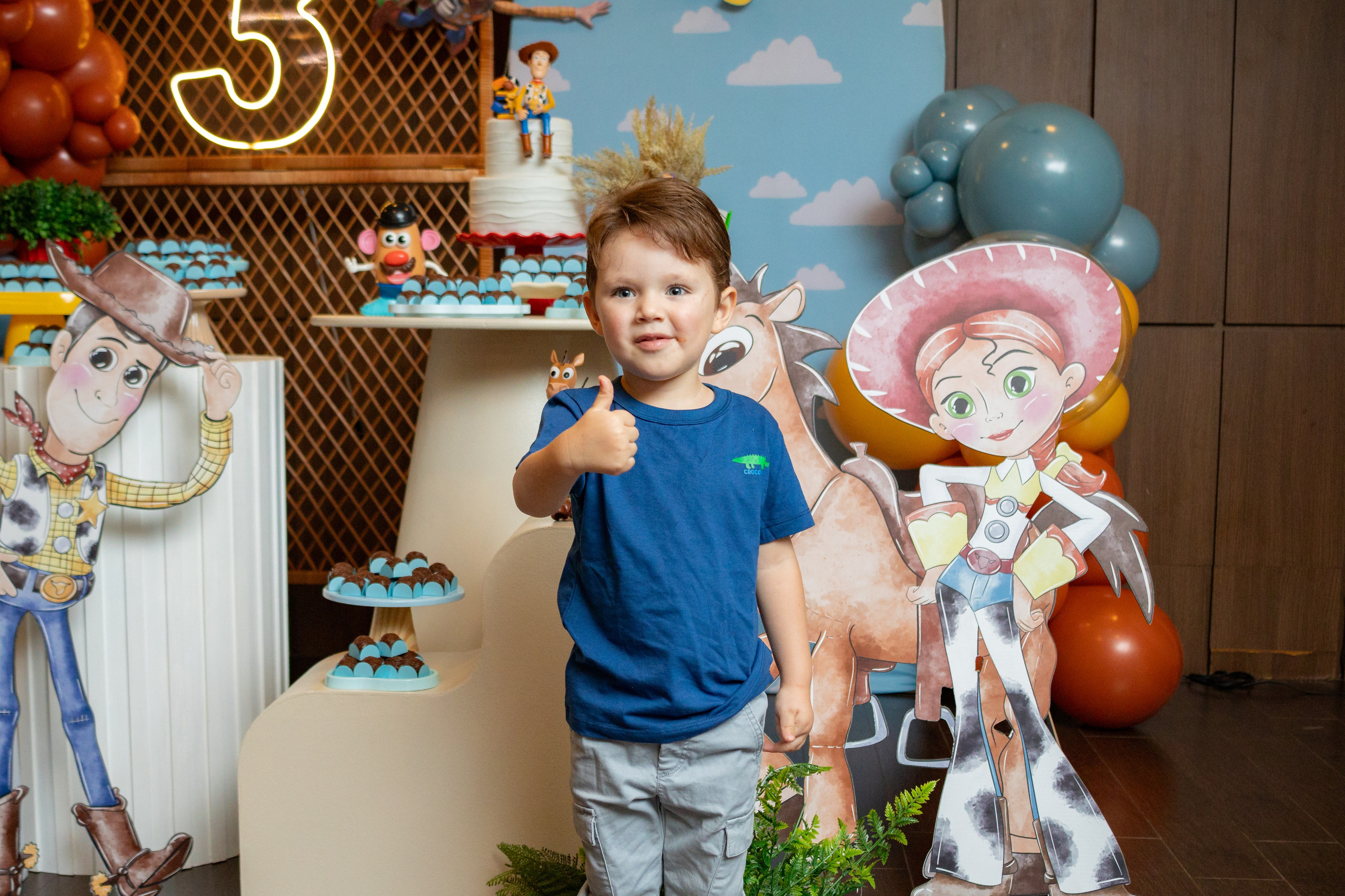 Antônio — Aniversário 3 anos. Principal