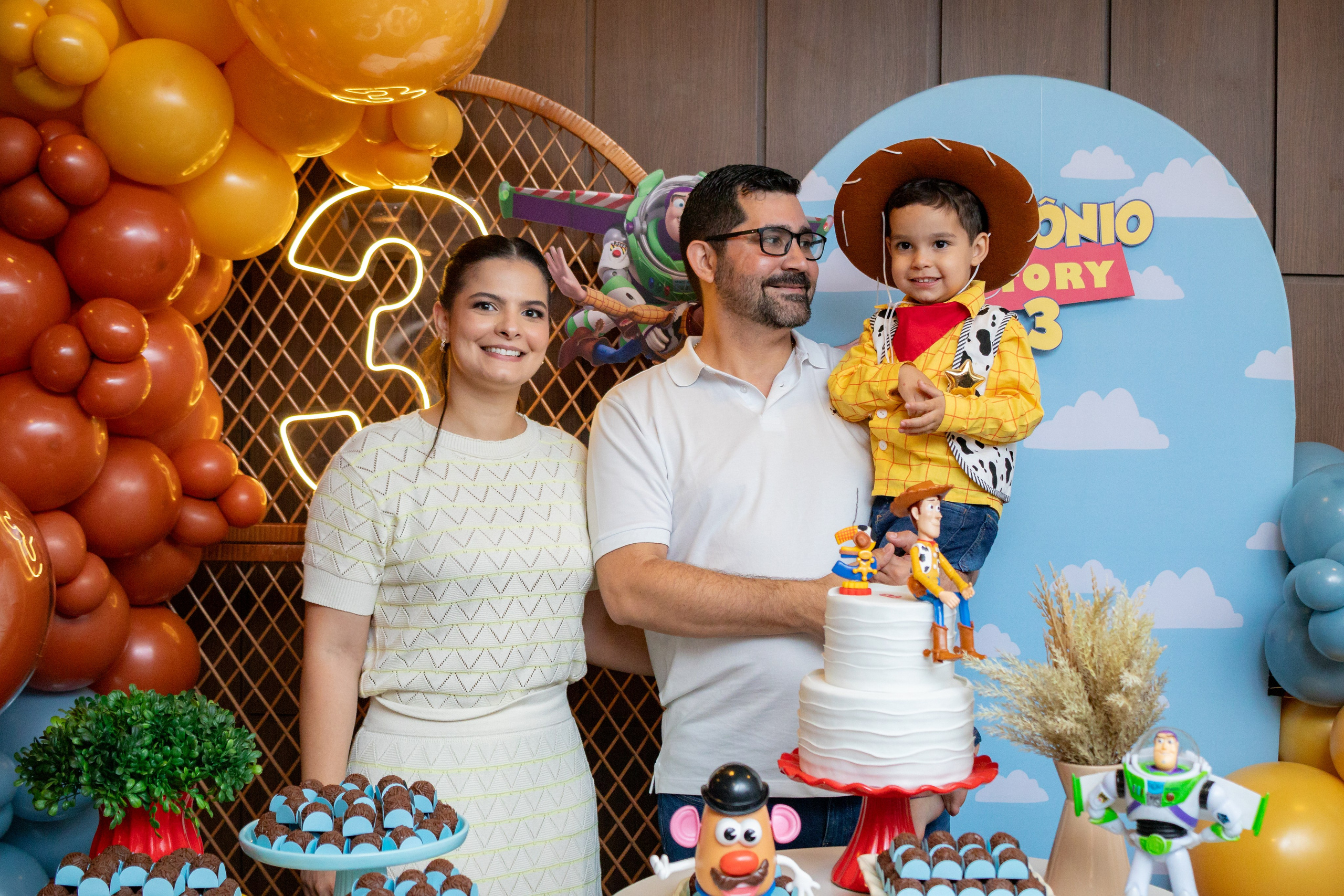 Antônio — Aniversário 3 anos. Principal