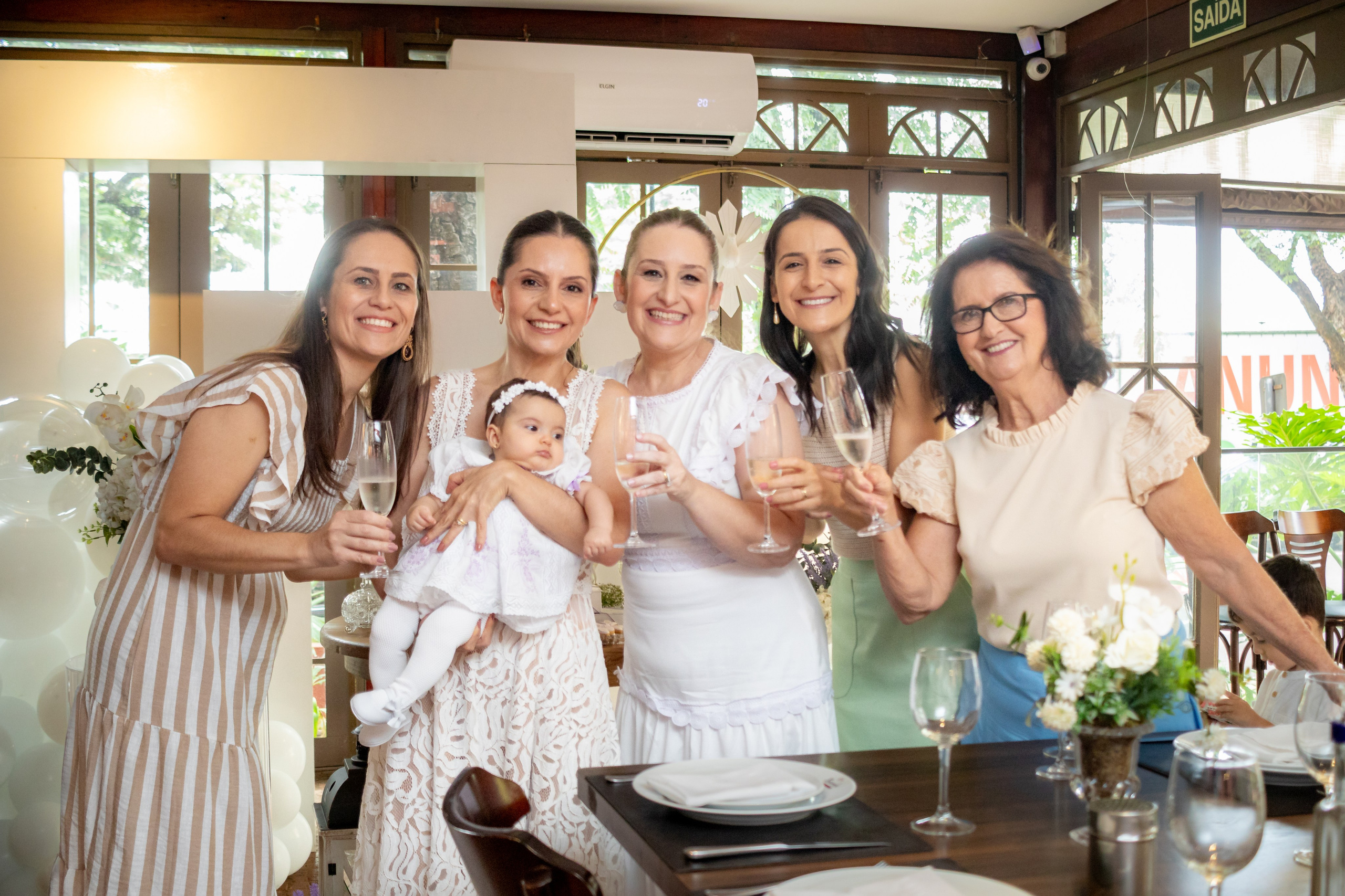 Luiza — Batizado. Principal