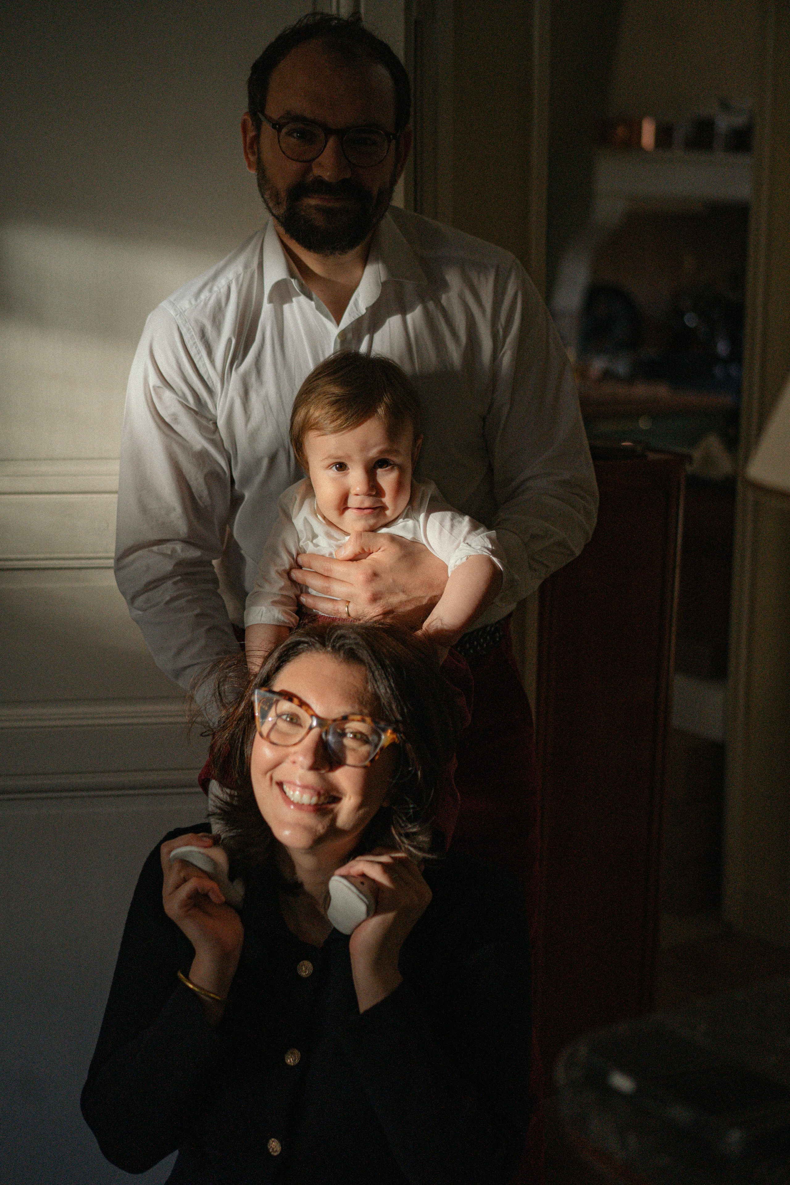 Домашняя семейная съемка в Париже. Photographe lifestyle à Paris