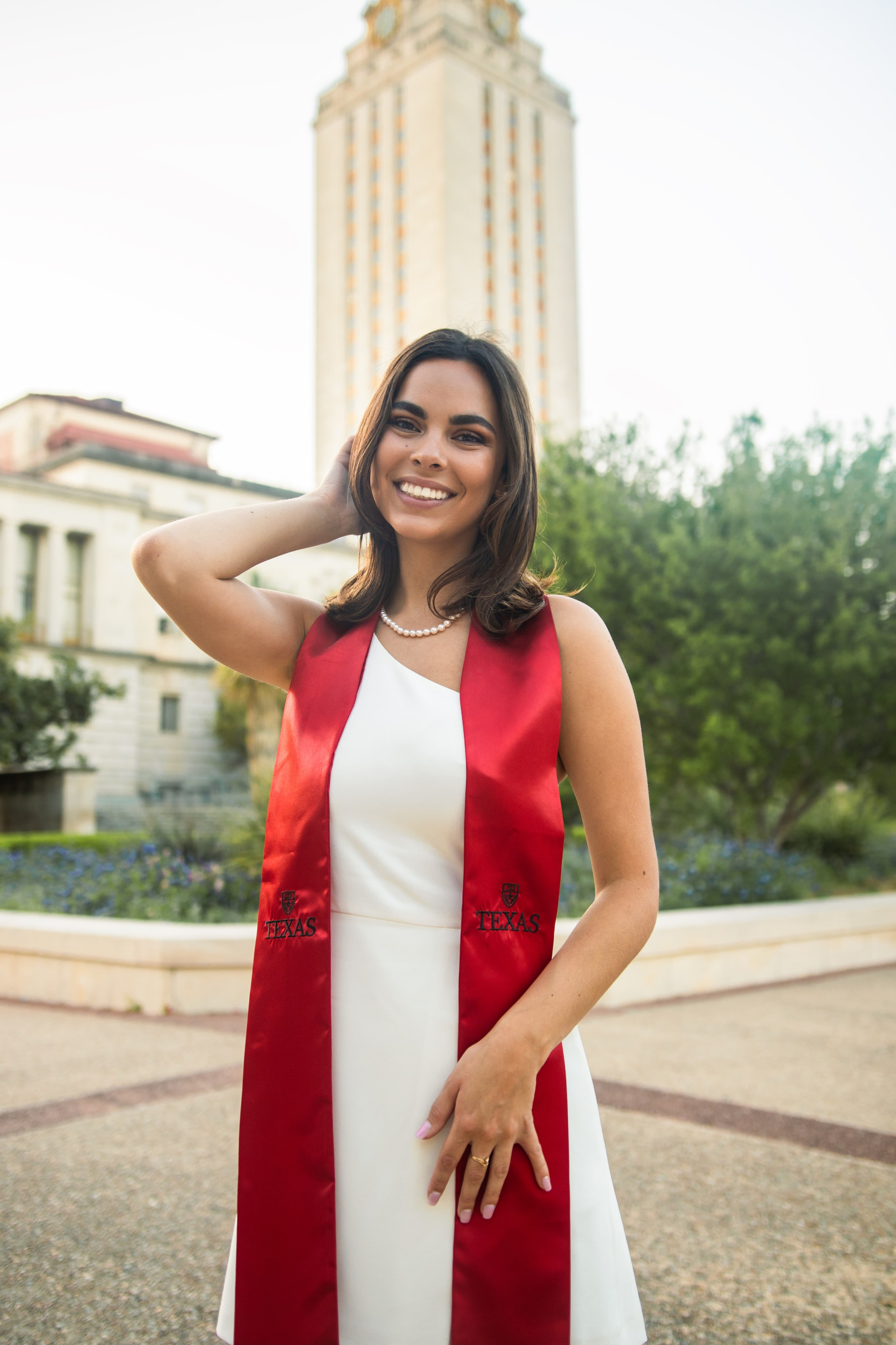 Mia’s senior photoshoot at the University of Texas Austin