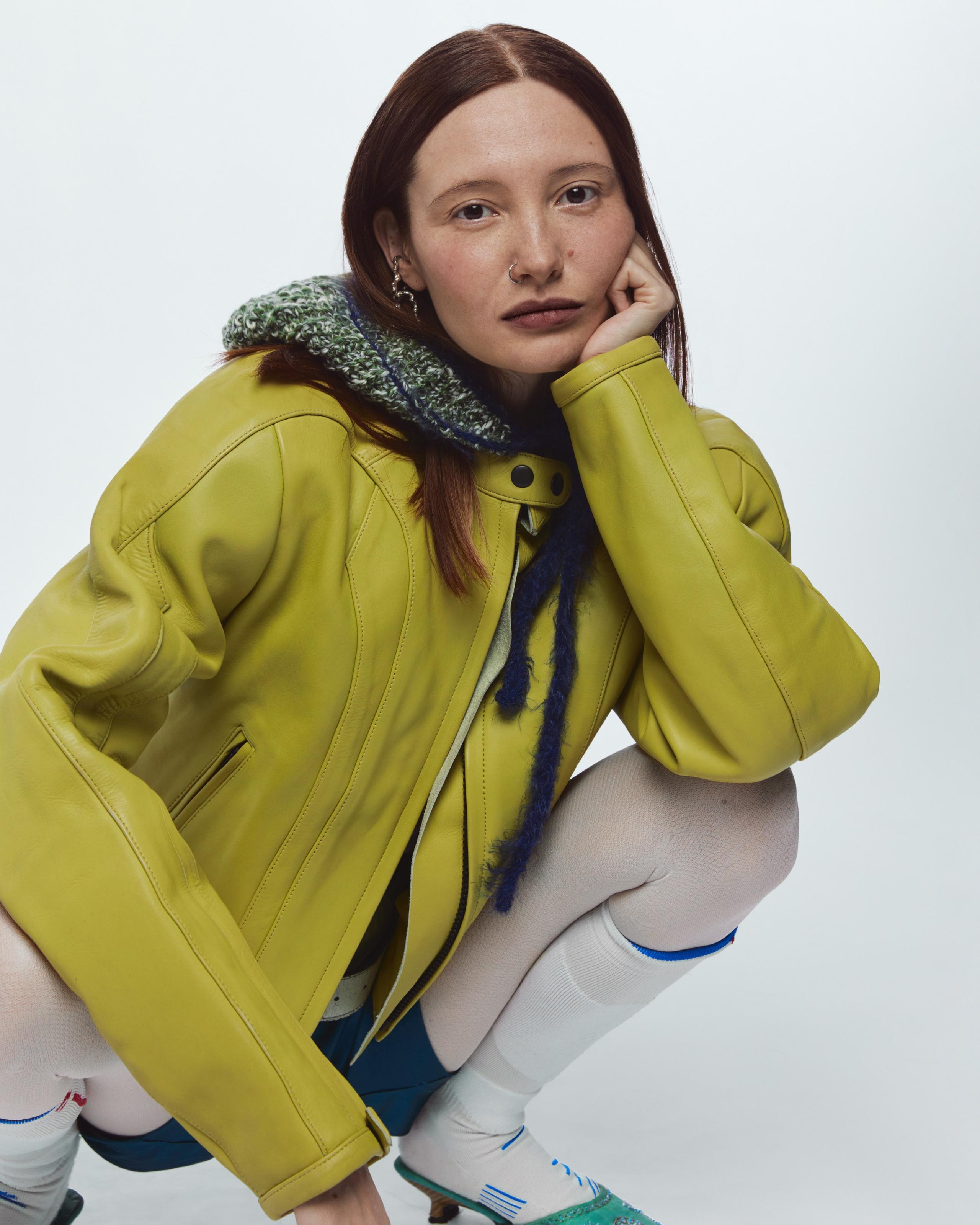 Art photoshoot for a brand of accessories. Photographer Katya Vlasova