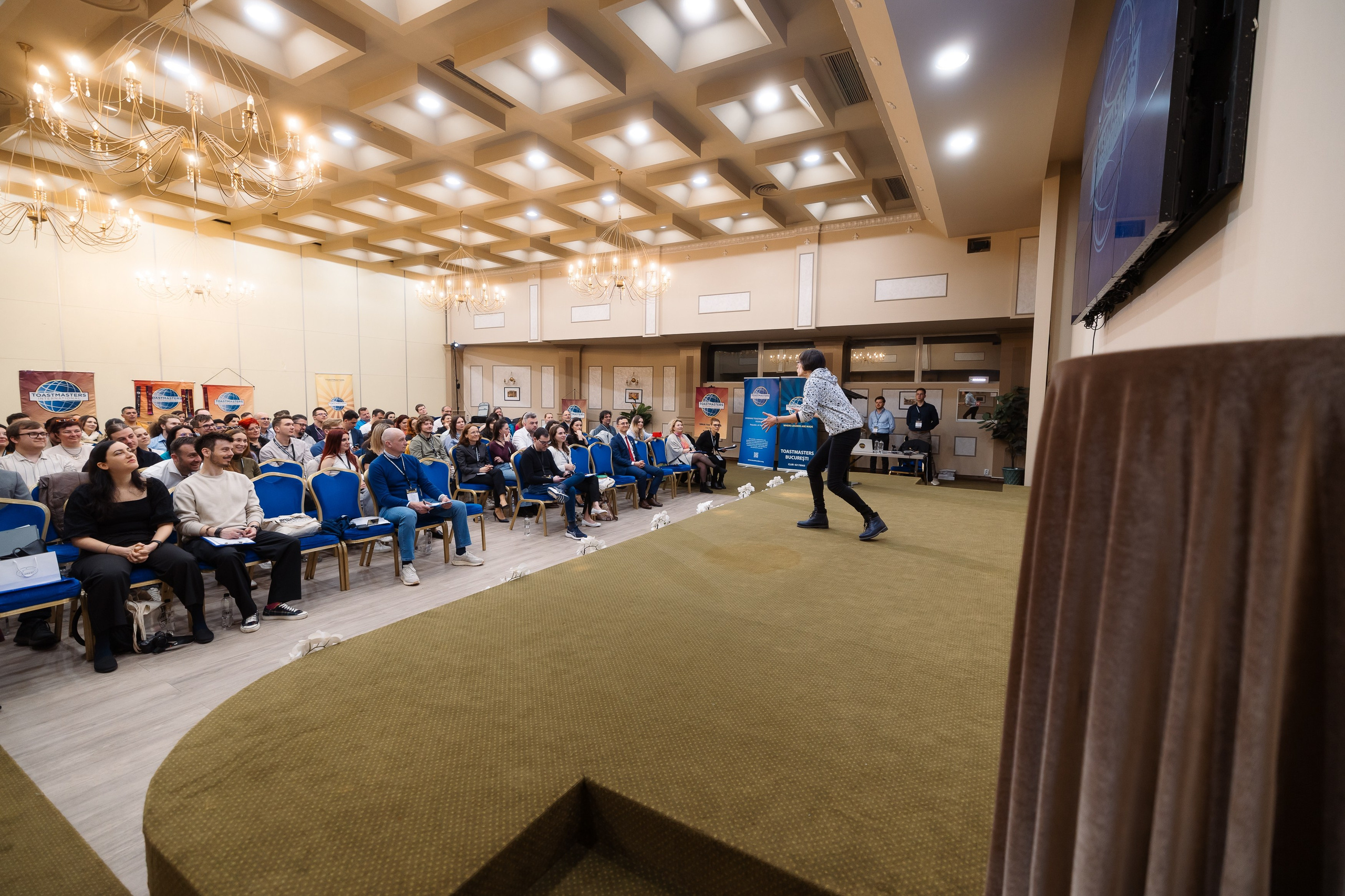 Toastmasters Conference. Marius Ciocan