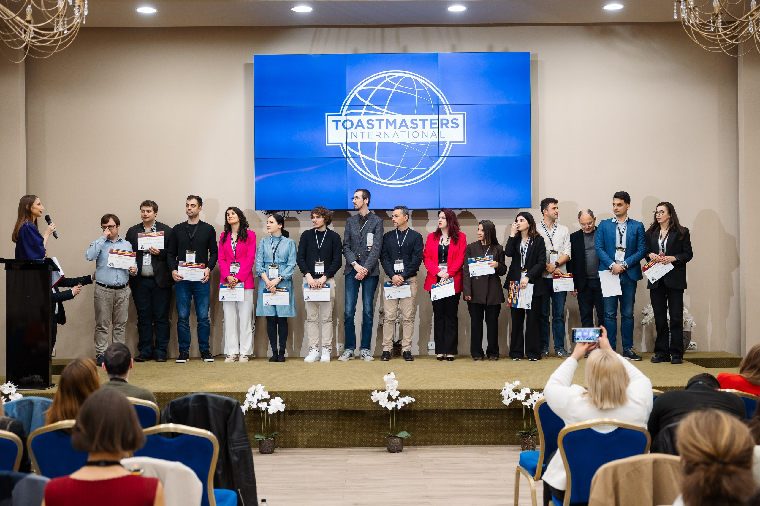 Toastmasters Conference. Marius Ciocan