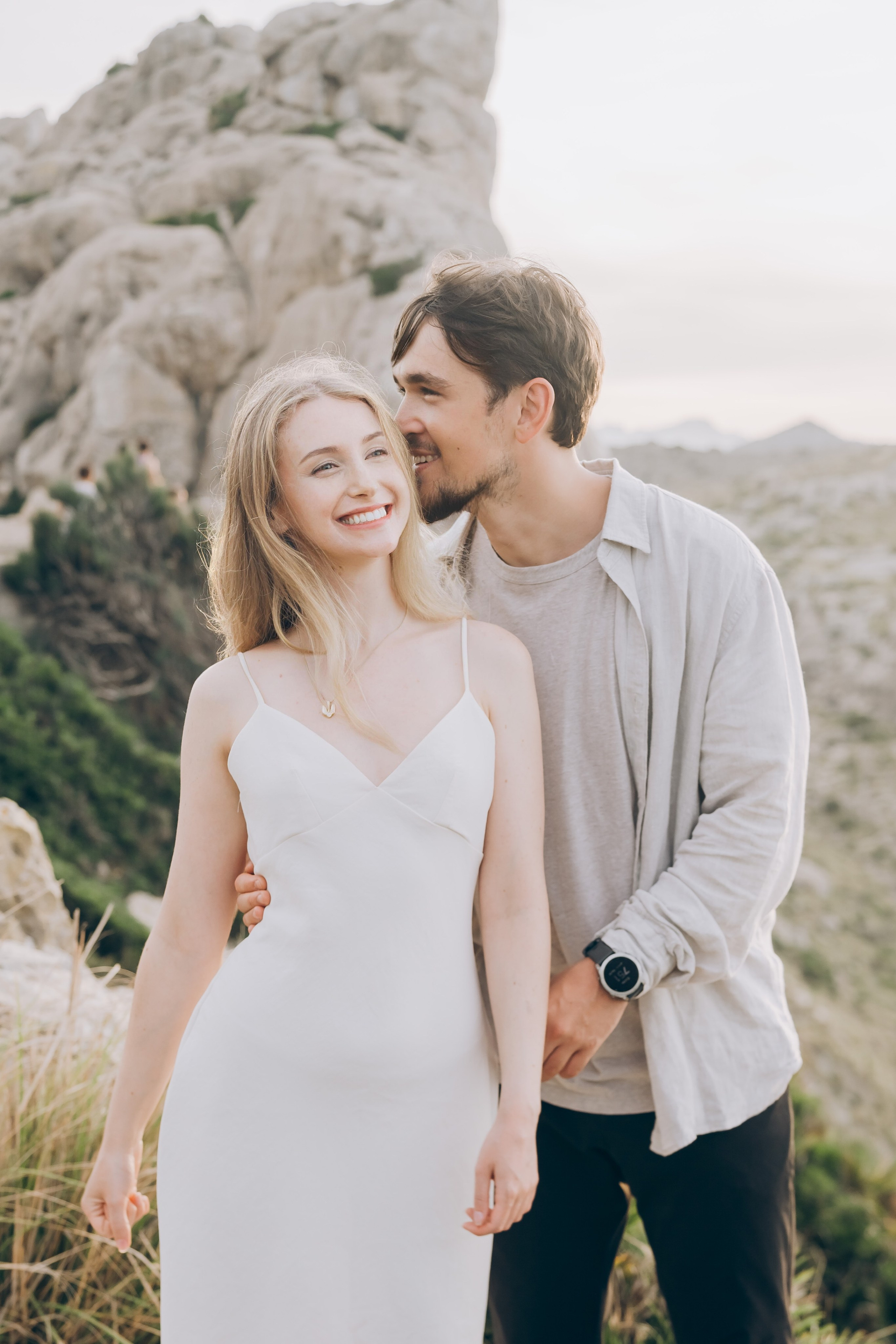 On top of the mountains and by the sea. Фотограф у Пальма де Майорка