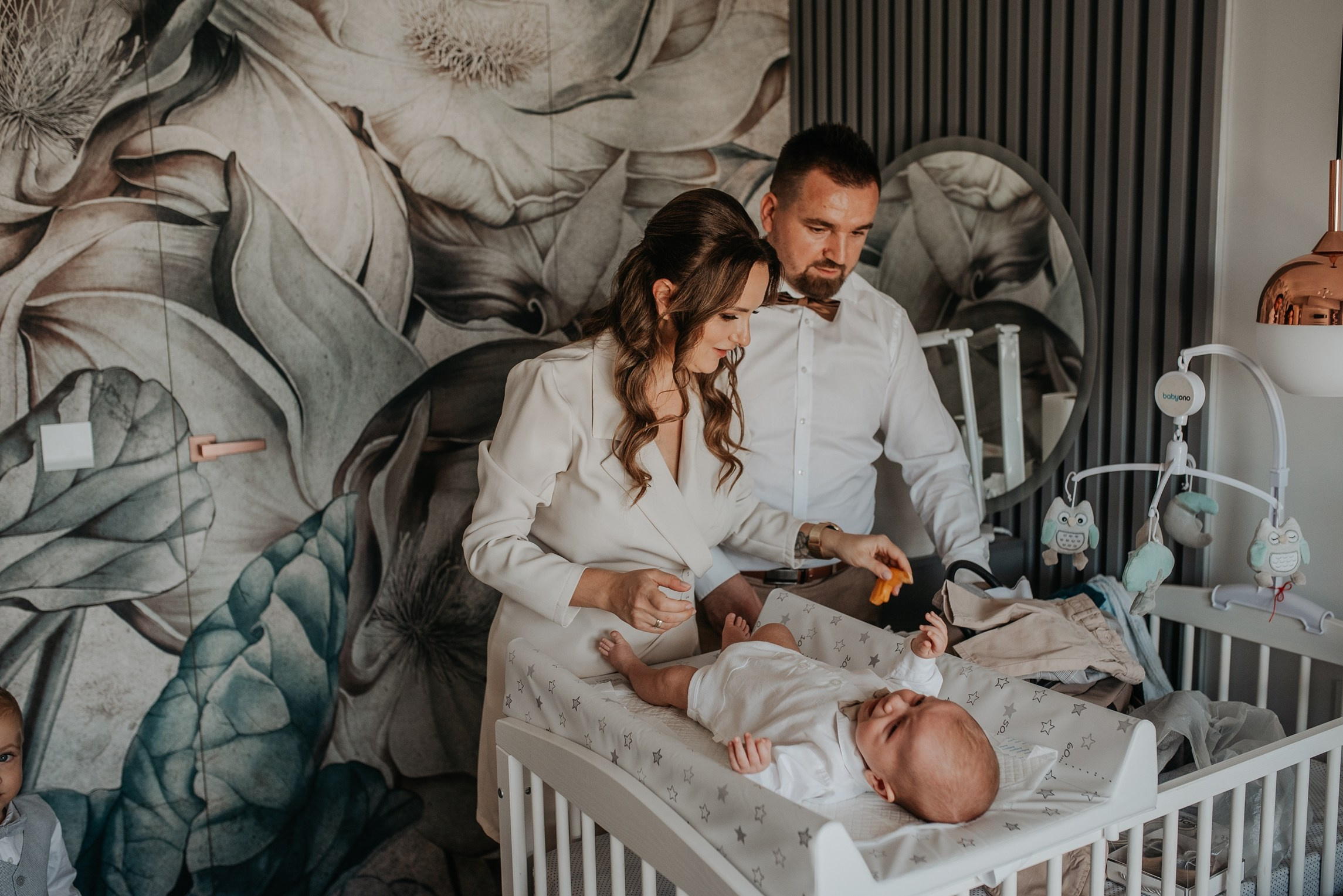 Chrzest Święty Natanka. Dominika Strachacka Fotografia | Fotograf ślubny i rodzinny Opole Lubelskie Lublin