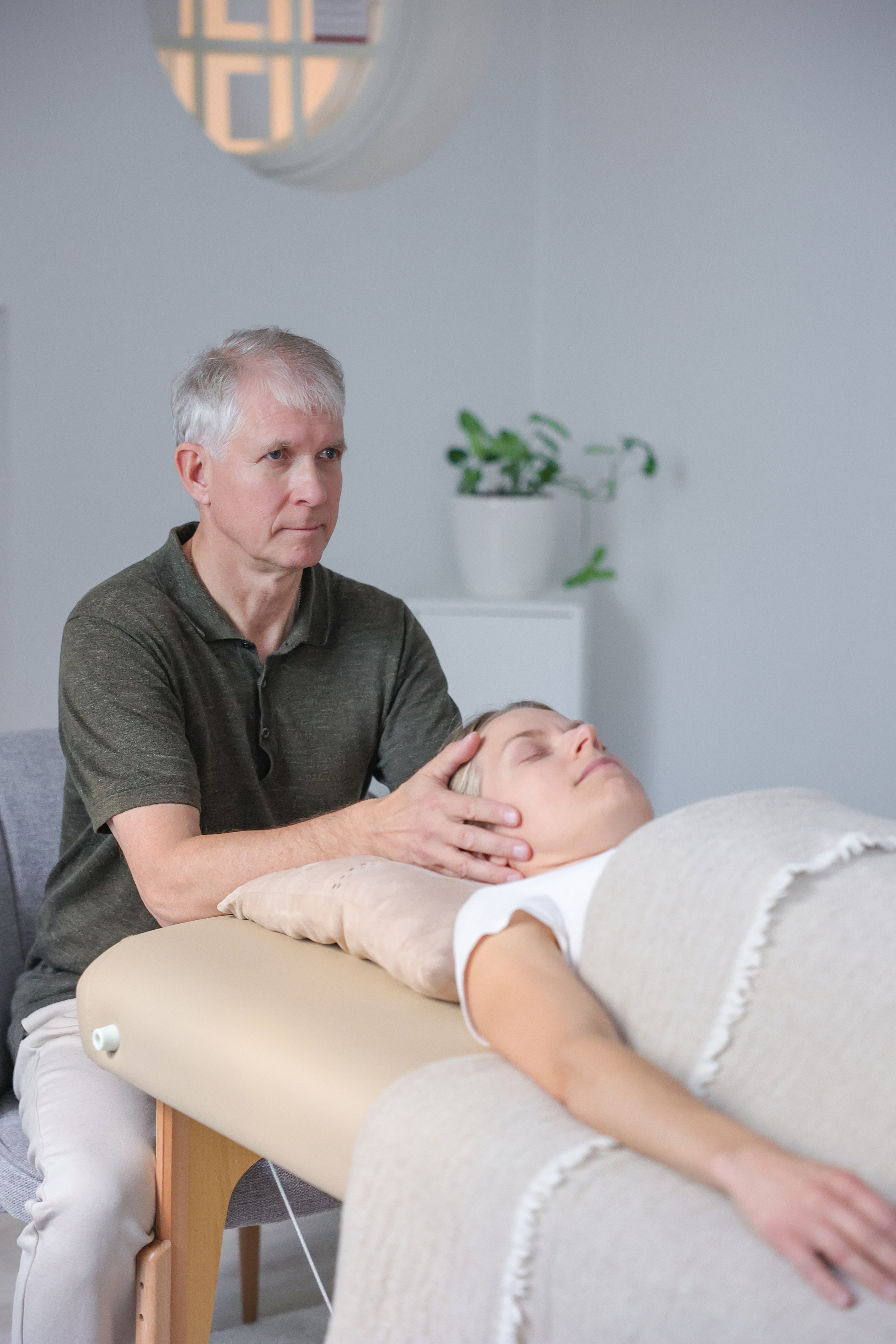 Light-Touch Therapy. Photographer Marina Gargi