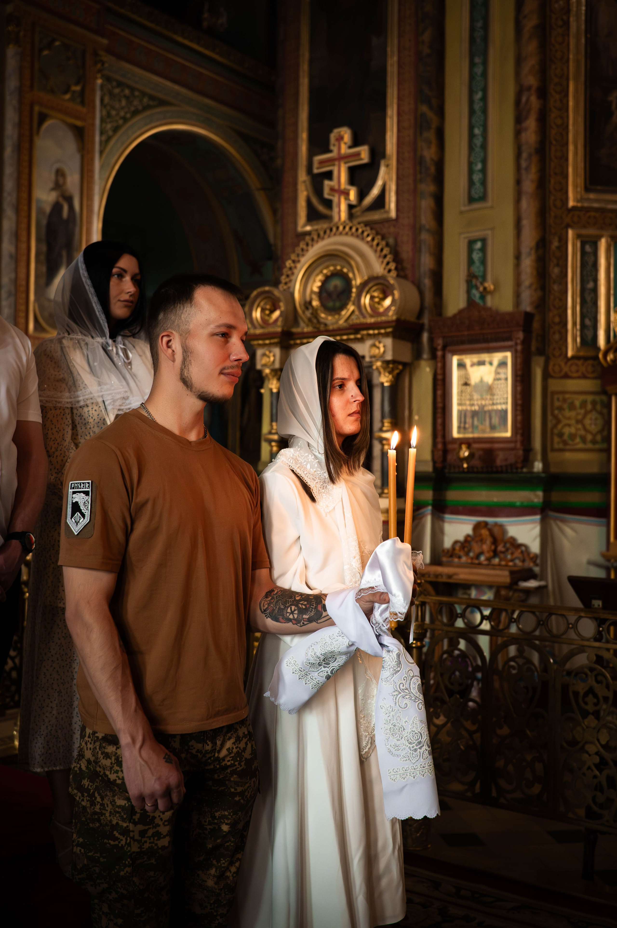 Вінчання Михайла та Олени. Сімейний та весільний фотограф Анастасія Реброва