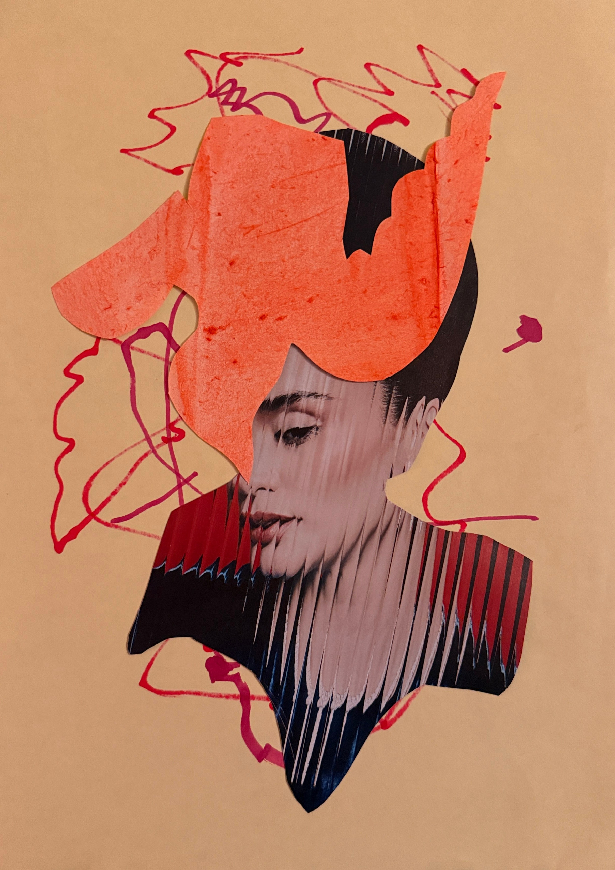 Analog collages. Photographer, photo artist Alena Novgorodtseva