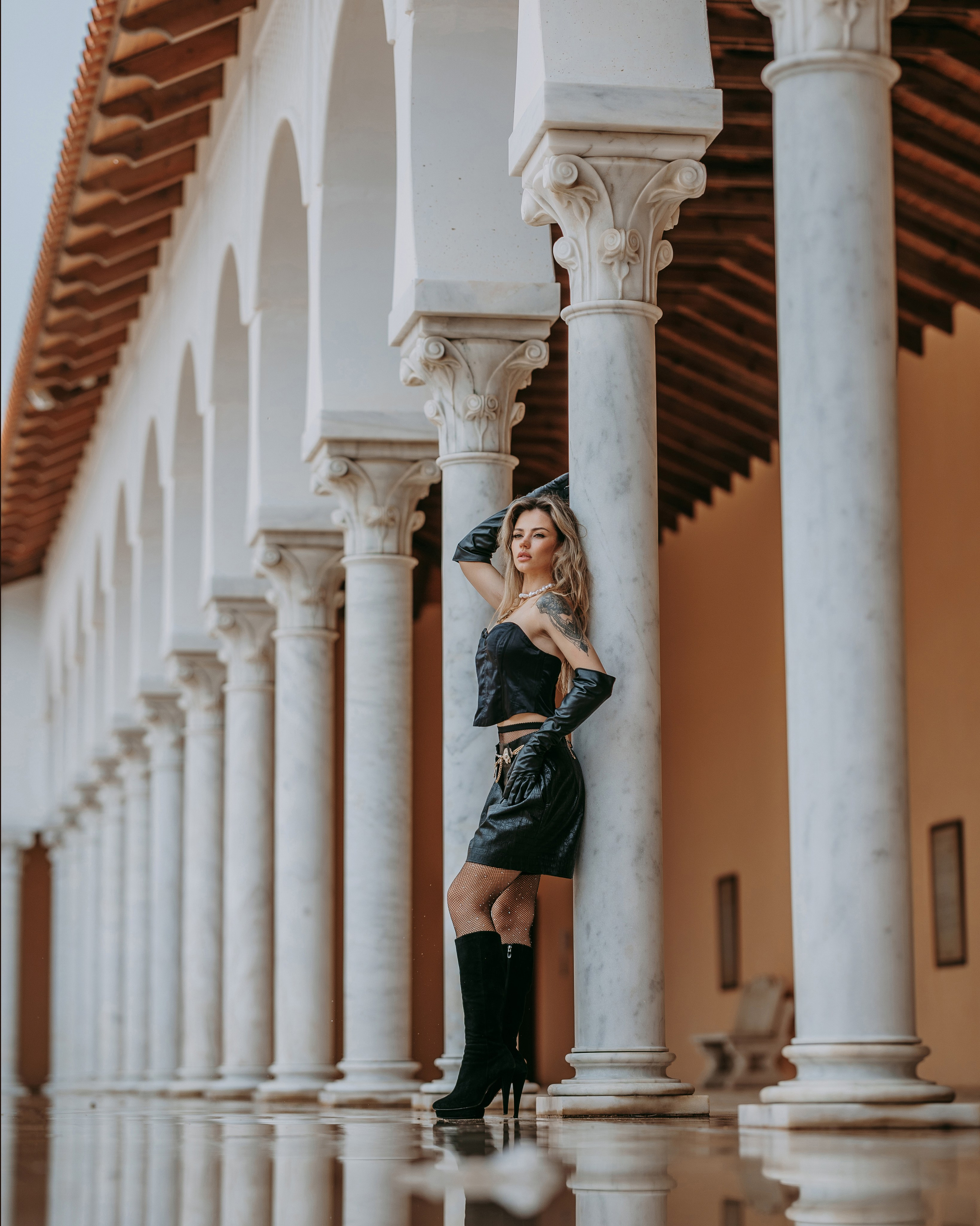 Violetta Odaya in Caesarea, Israel. George TLV — Professional photographer and retoucher in Israel