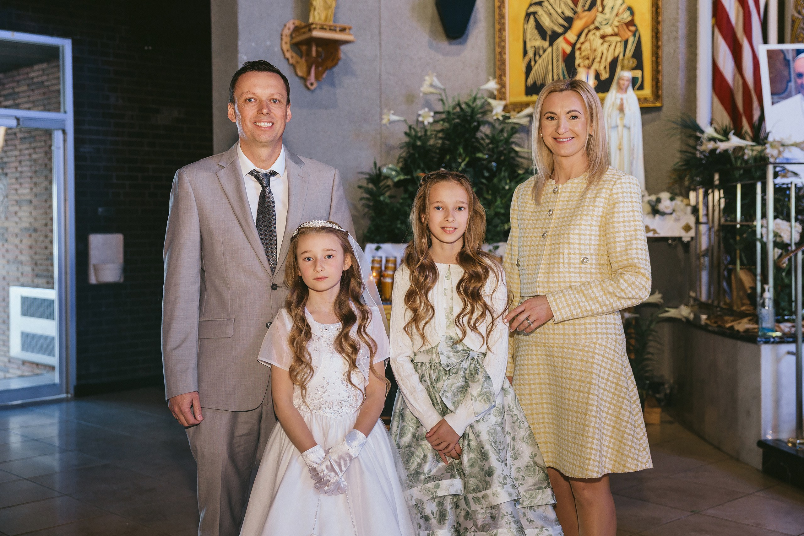 First Communion 05.03.2025. Wedding family event photographer in Chicago Nick Yushevich
