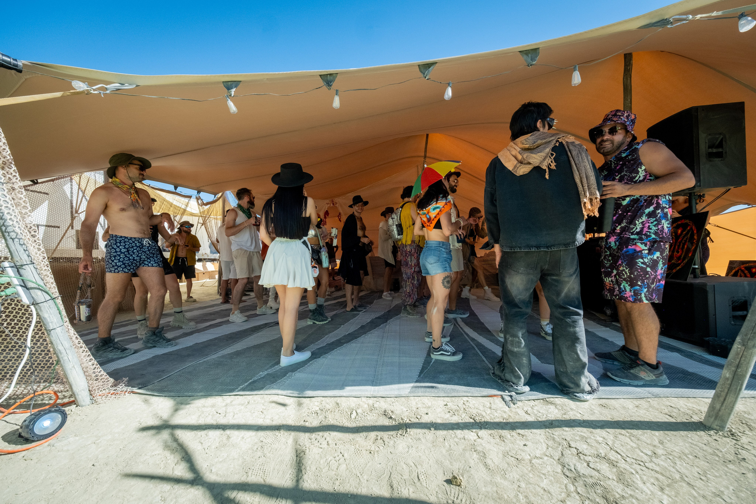 BURNING MAN 2024. Reportage concert portrait photography in the San Francisco Bay Area