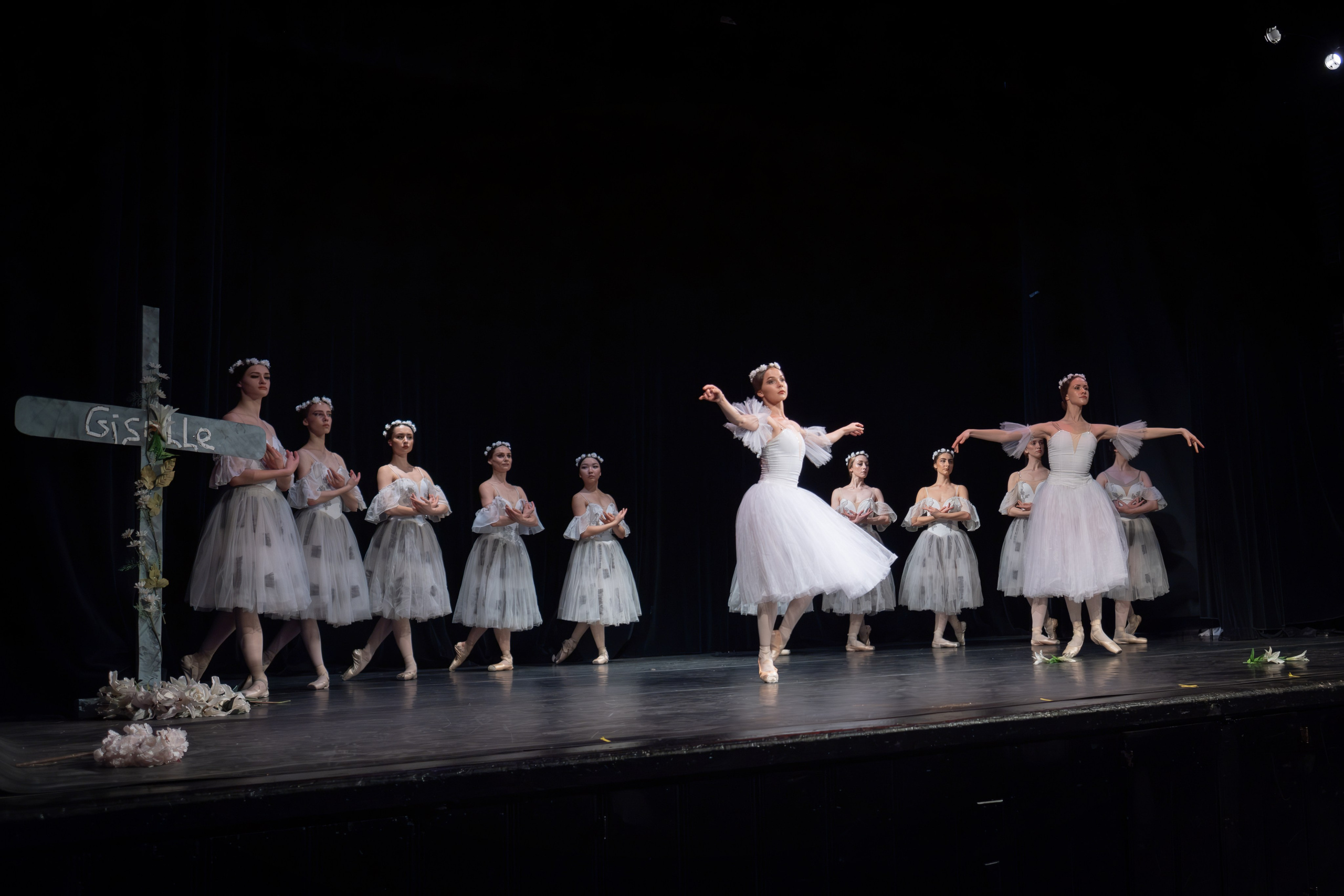 Grand Kyiv Ballet / Giselle. Reportage concert portrait photography in the San Francisco Bay Area