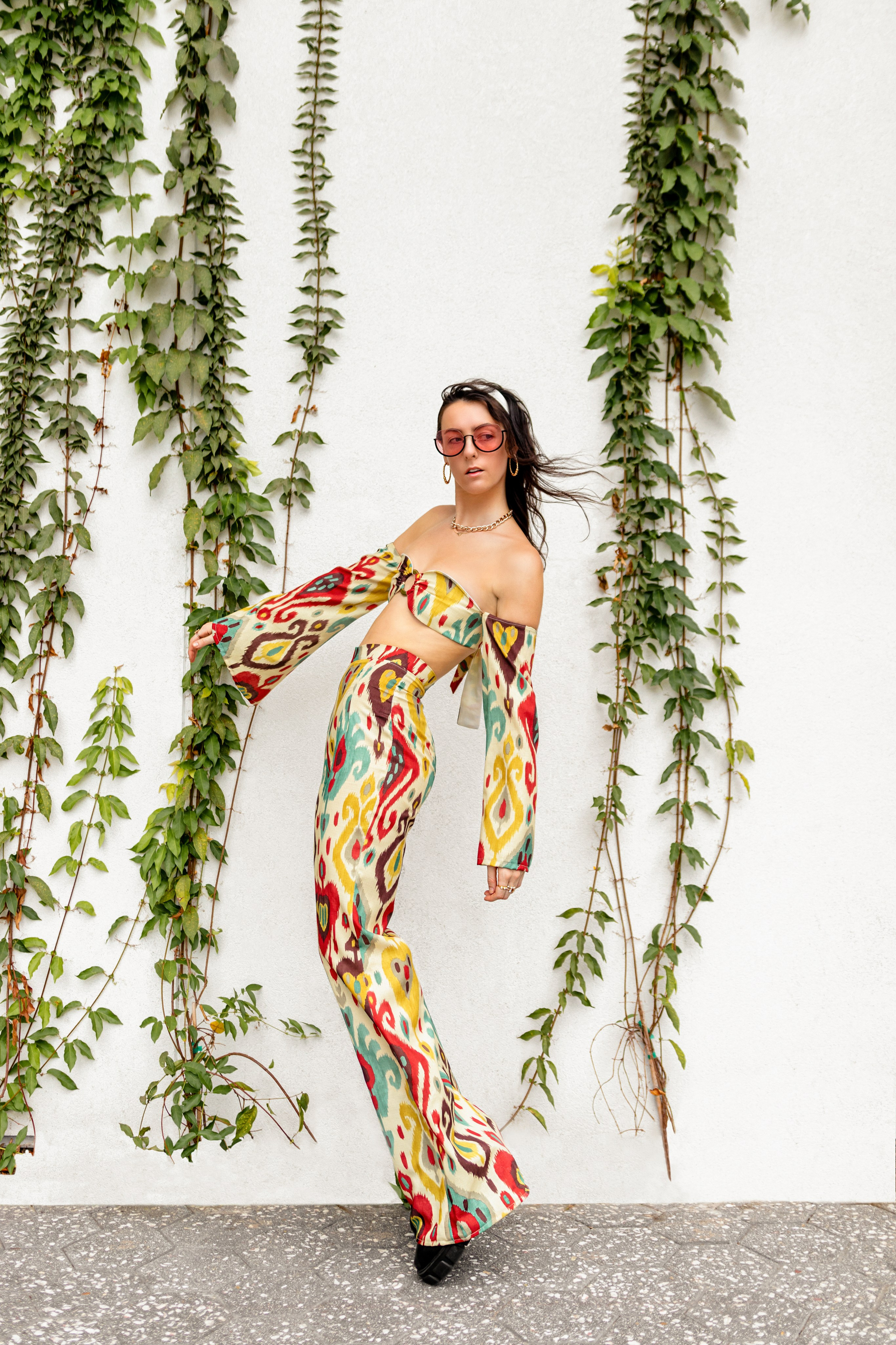 Alison’s fashion photoshoot at the Austin Power Plant