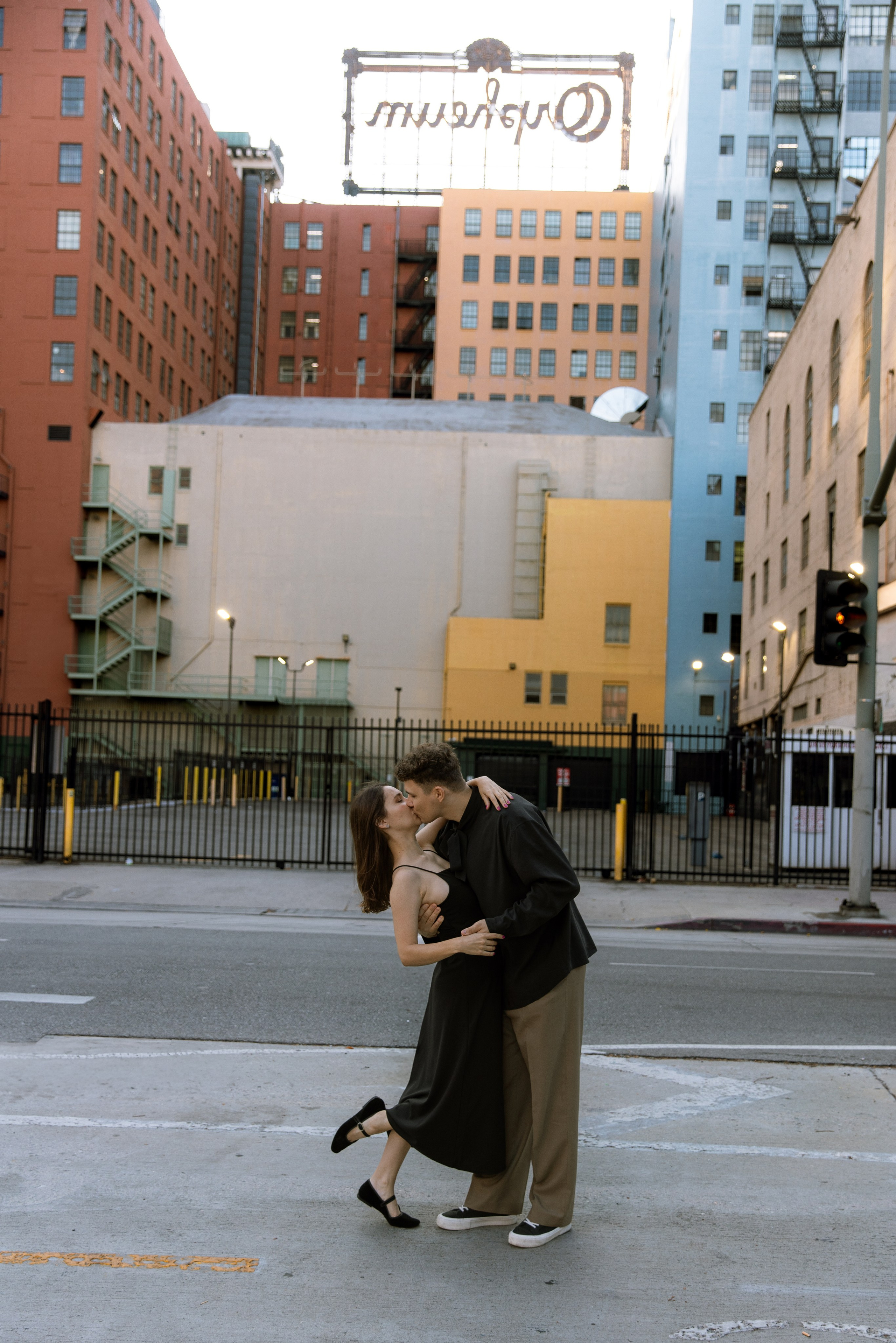 Elina & Yaroslav | Broadway. Photographer in Los Angeles. Julia Ishmuratova