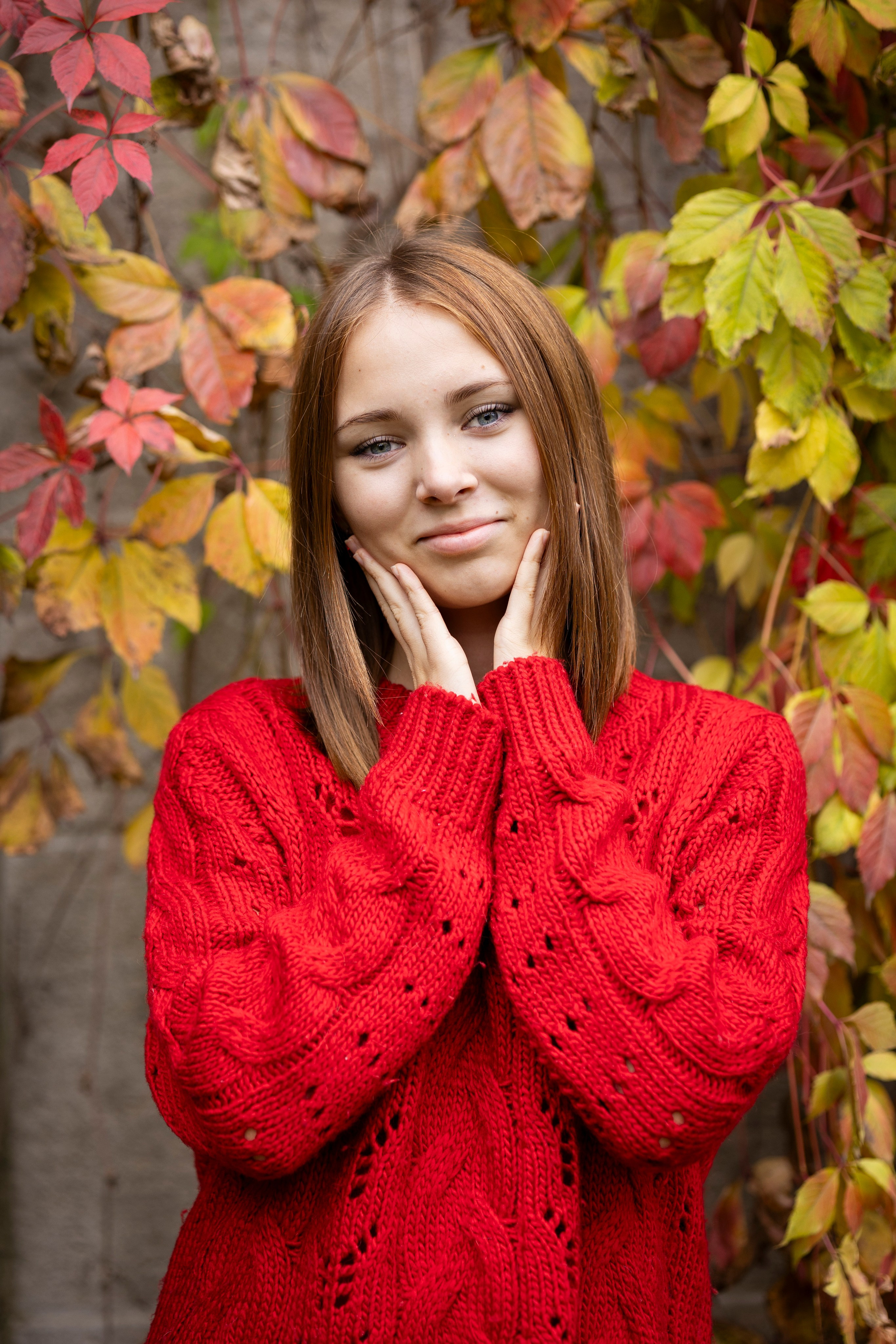 Autumn. Photographer in Munich