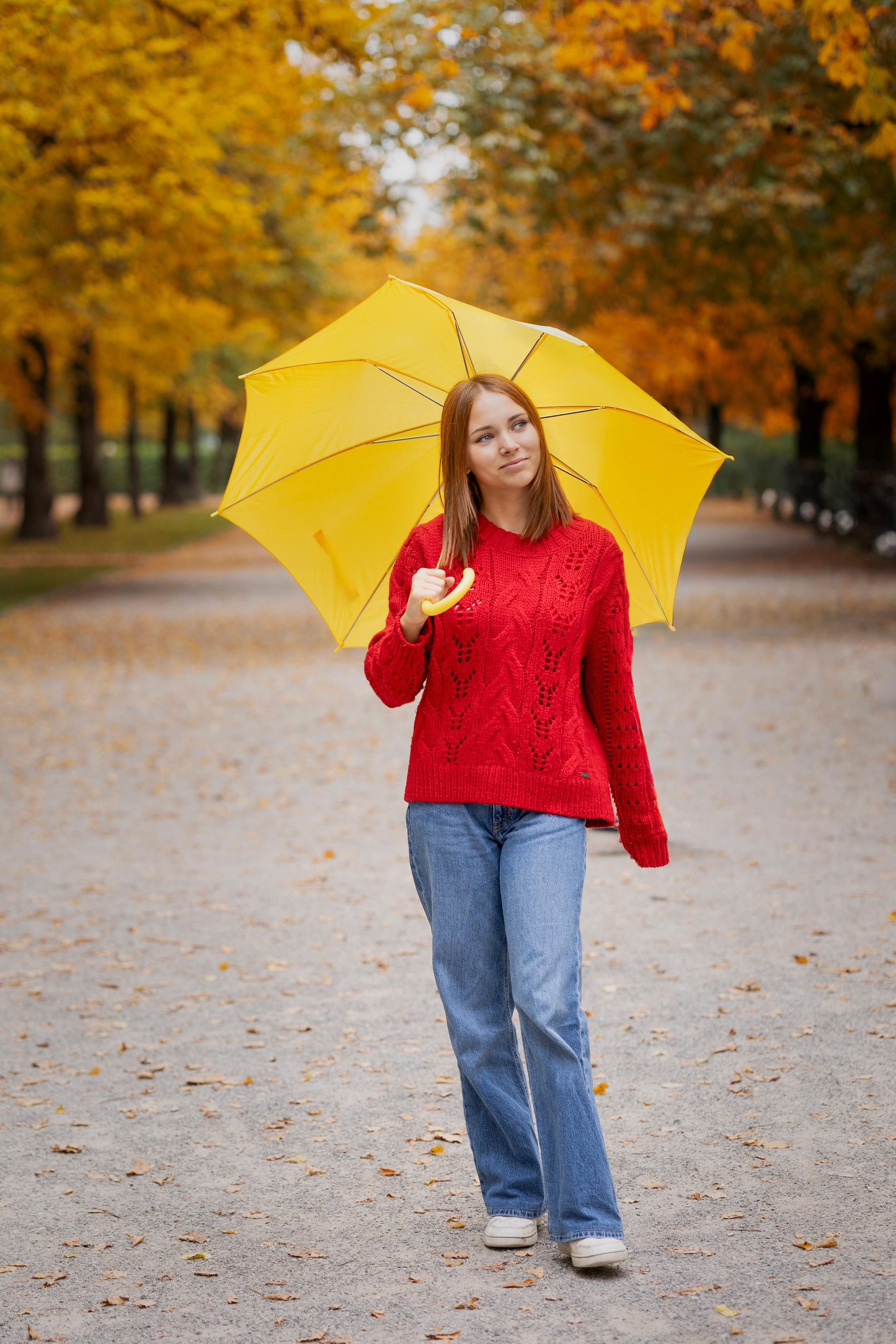 Autumn. Photographer in Munich