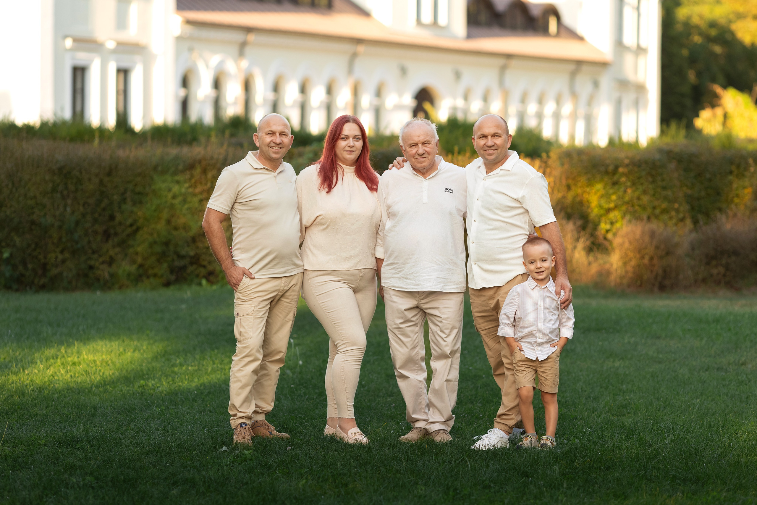 Съёмка большой семьи в ботаническом саду. Семейный и детский фотограф в Вильнюсе Светлана Наумова