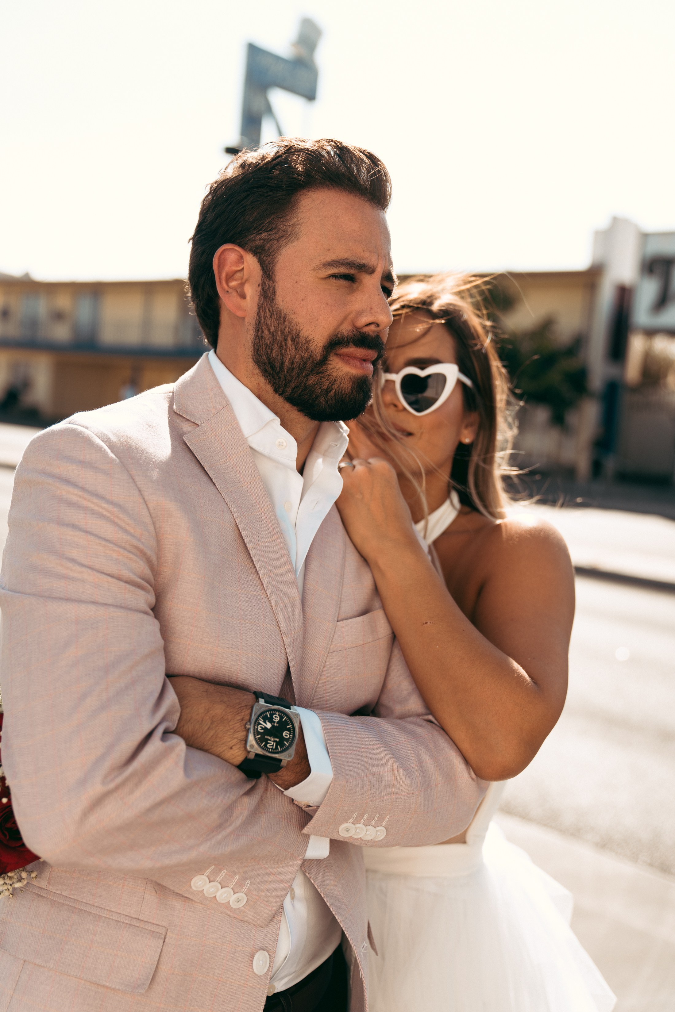 Paulina&Manuel. Wedding & elopement photographer Viktoriya Kravtsov. Las Vegas