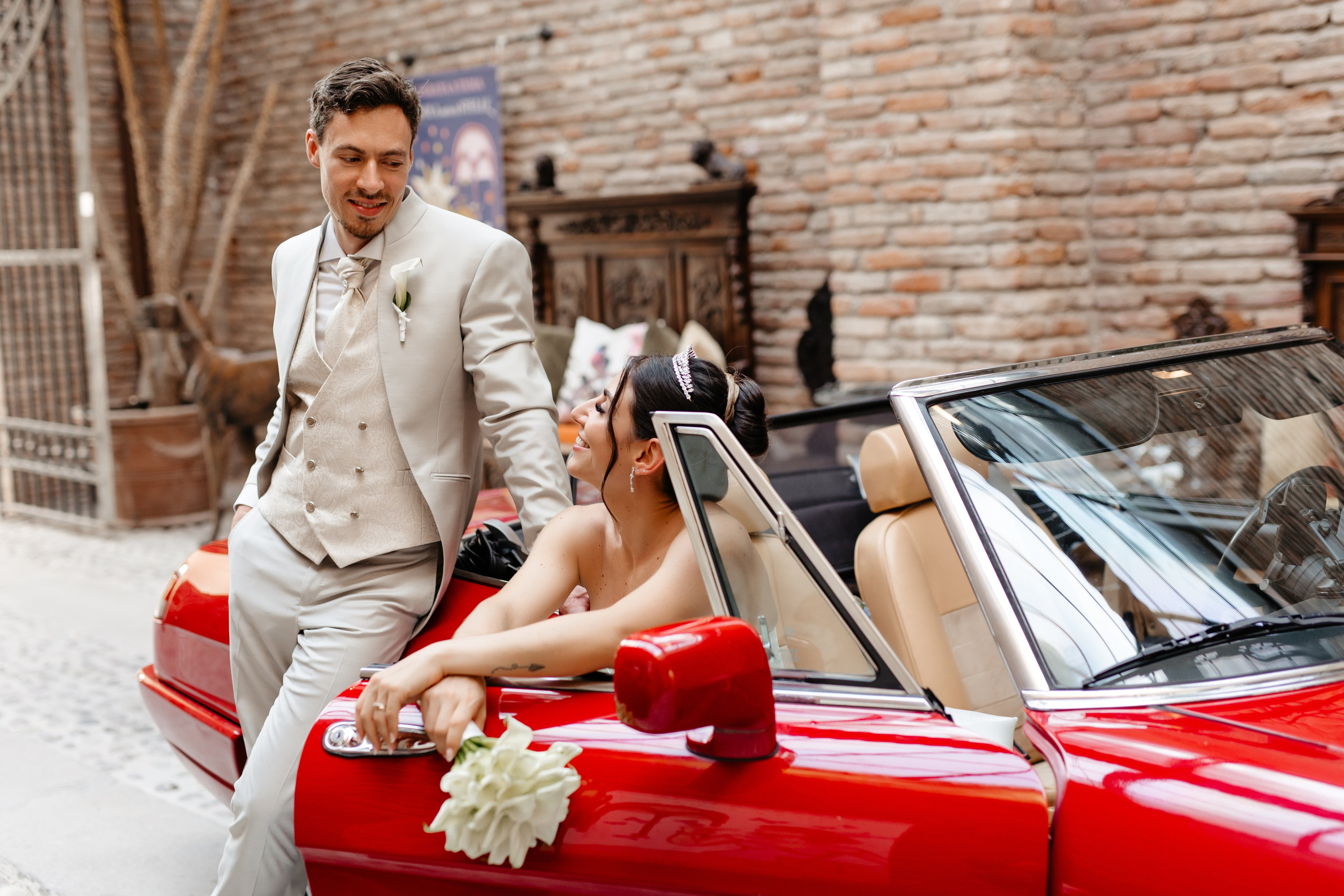 Enrico & Gislaine, Location: Castel Bevilacqua