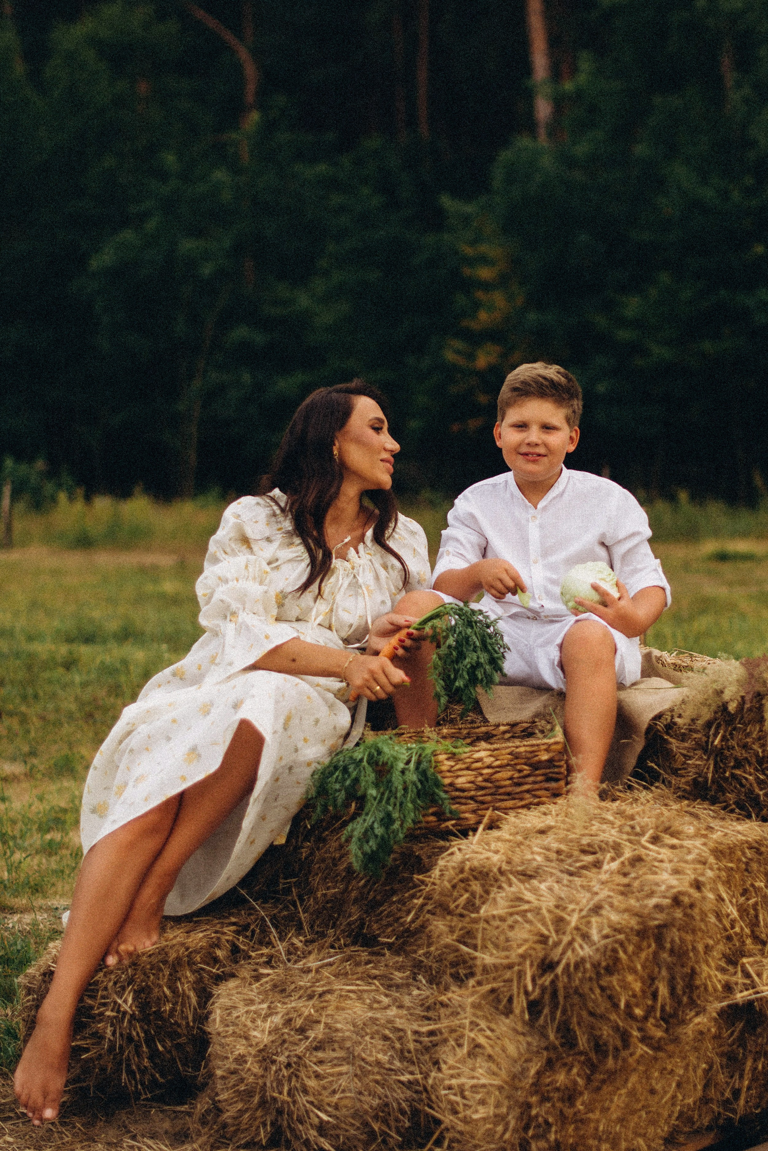 Беременность на природе. Семейный фотограф Лейпциг, Германия