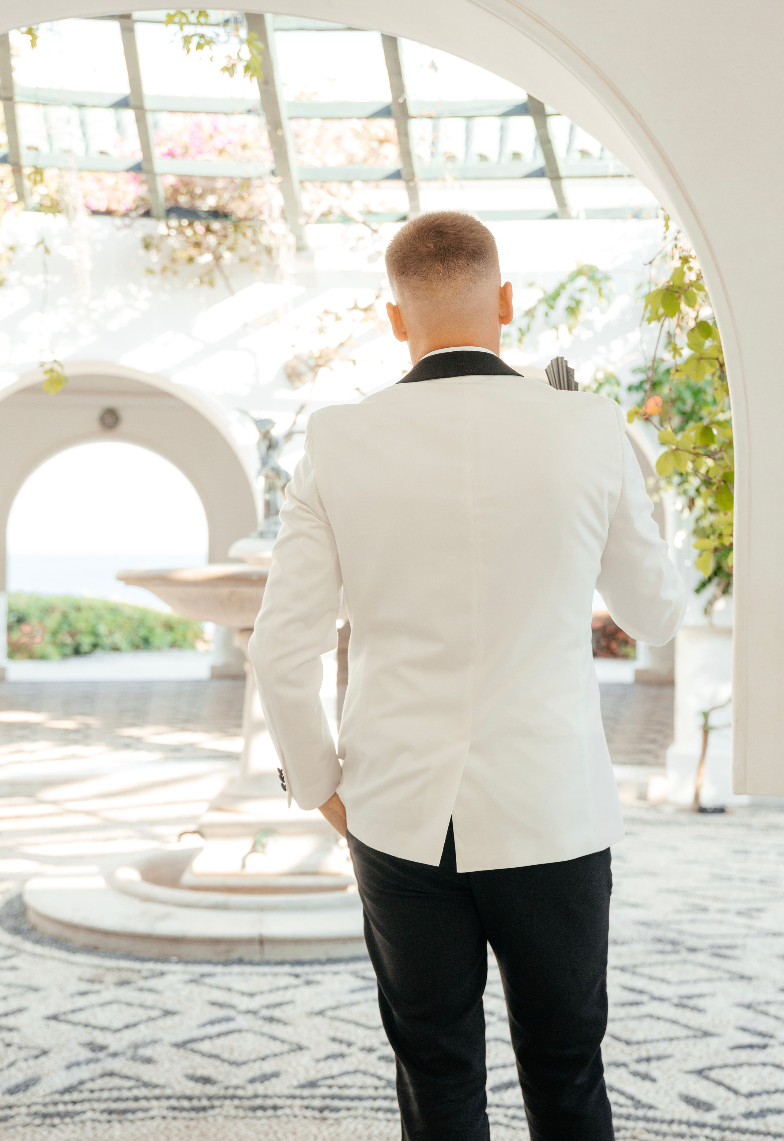 Groom's portrait Rhodes, Greece