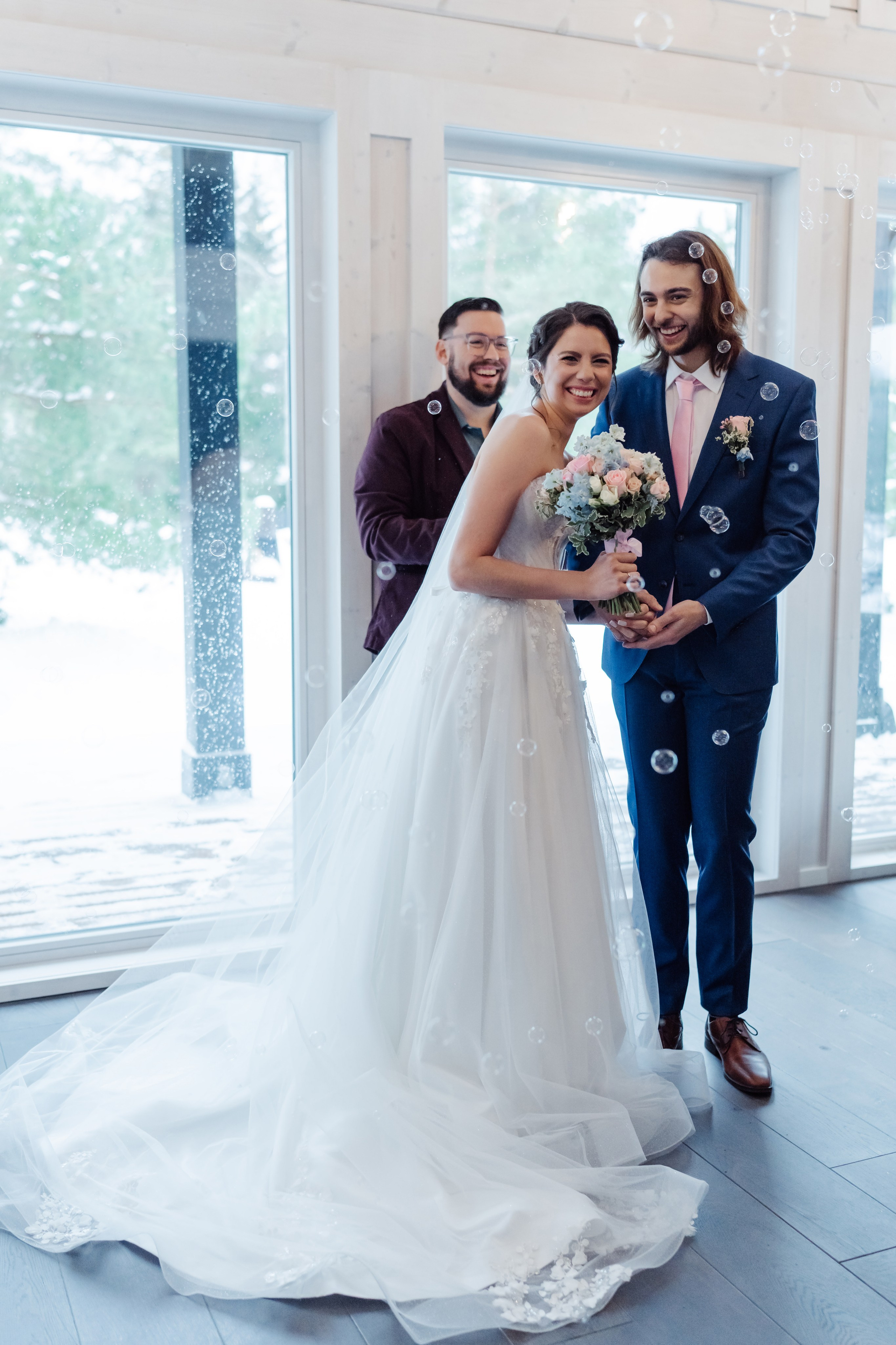 Winter bryllup. Bryllupsfotograf i hele Norge