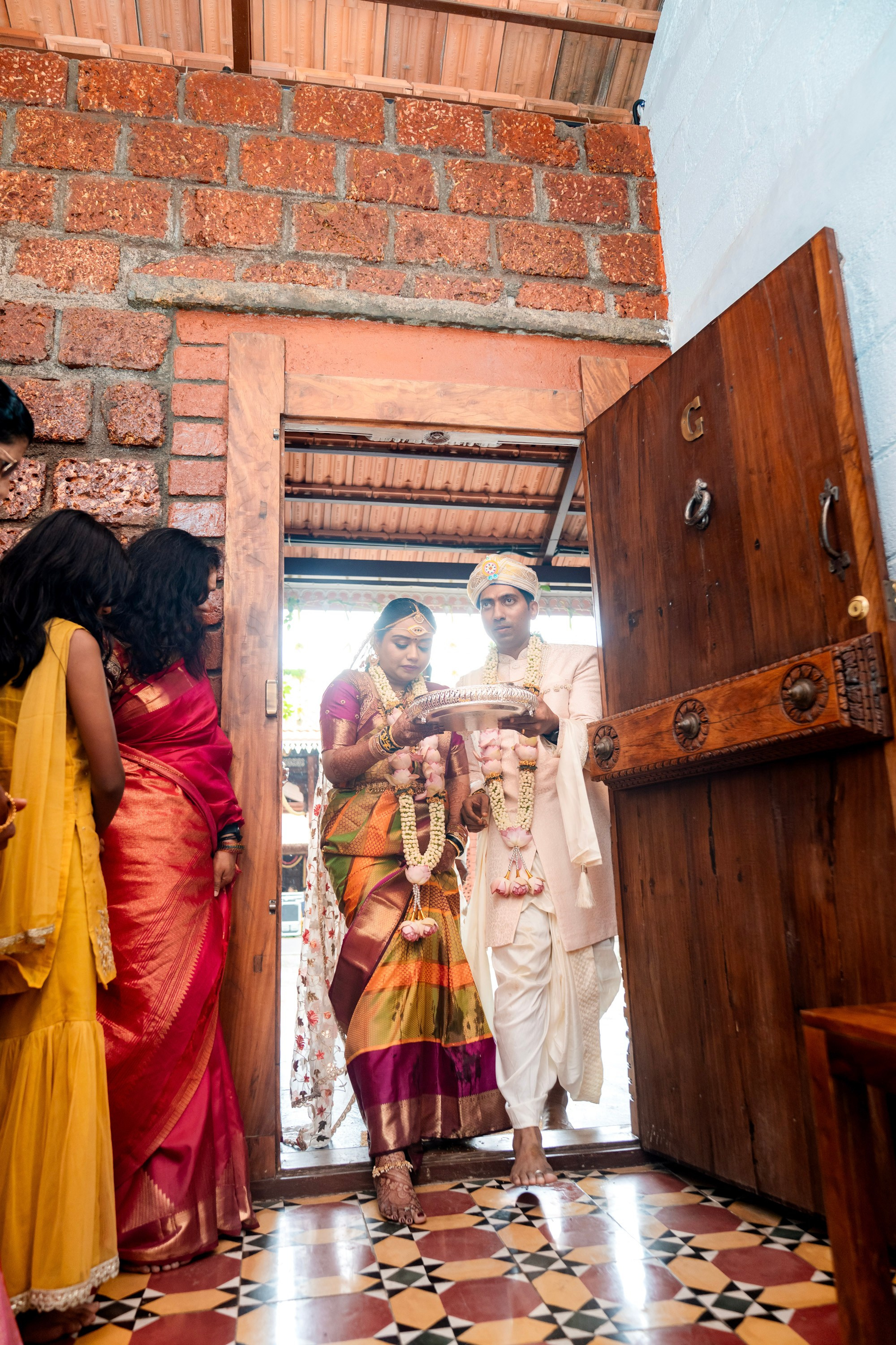 Anupaa & Reuben, Konkani Wedding at The Tharavadu Mane, Bangalore | Truly Yours