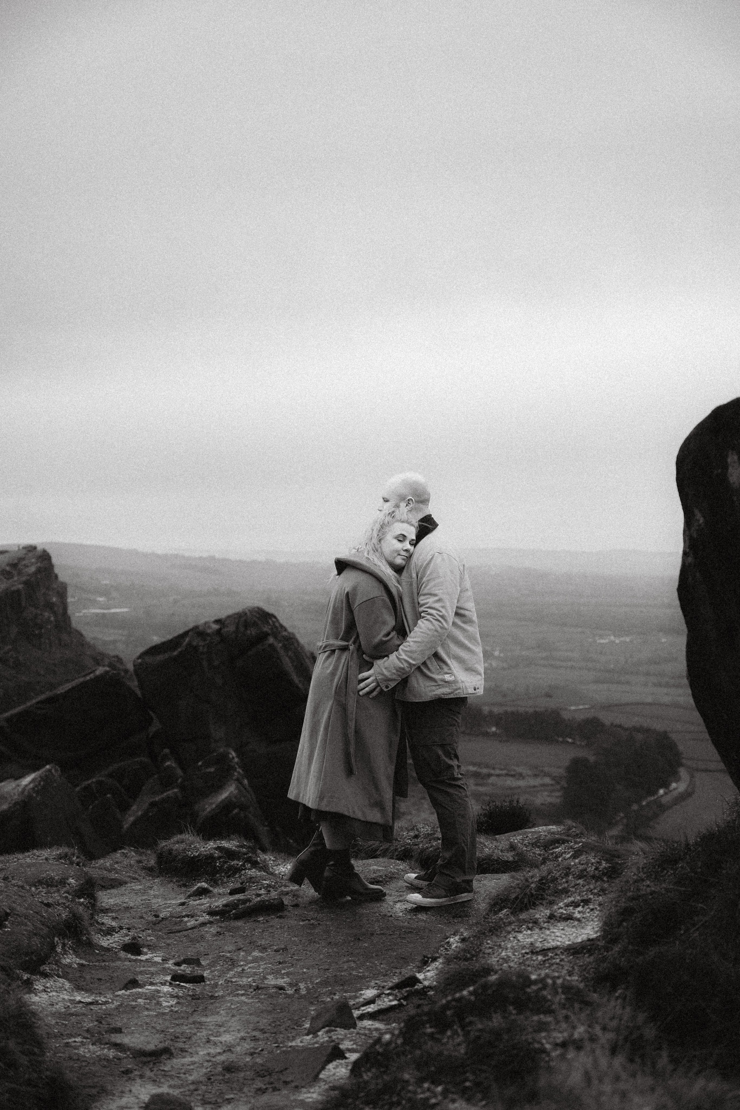 L & C in Peak District. Tania Gandrabur, photographer in West Midlands, England