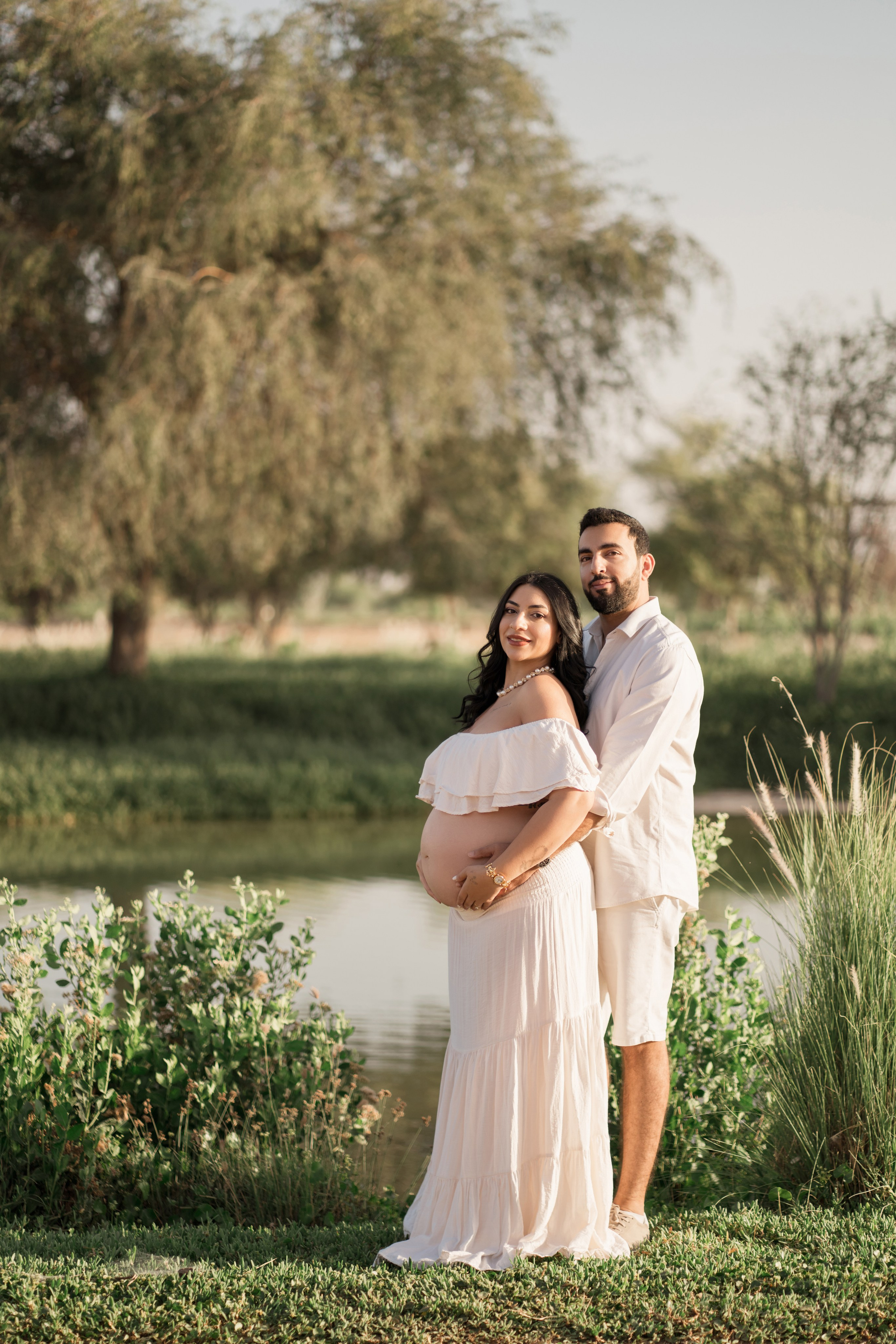 Sunrise by the lake. Angela Iakovleva — Family Photographer in Dubai
