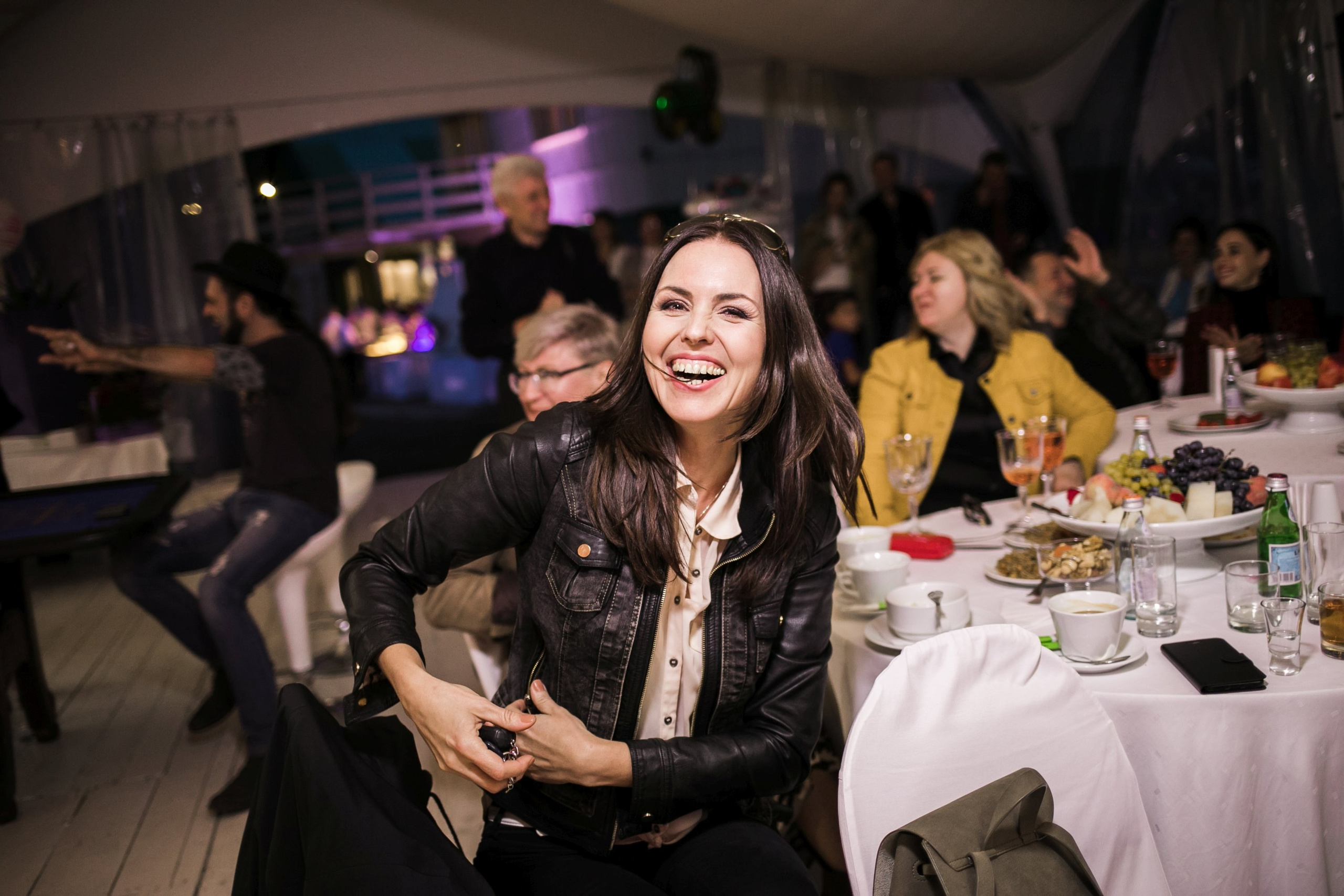 Birthday in a yaht club. True Story Photography