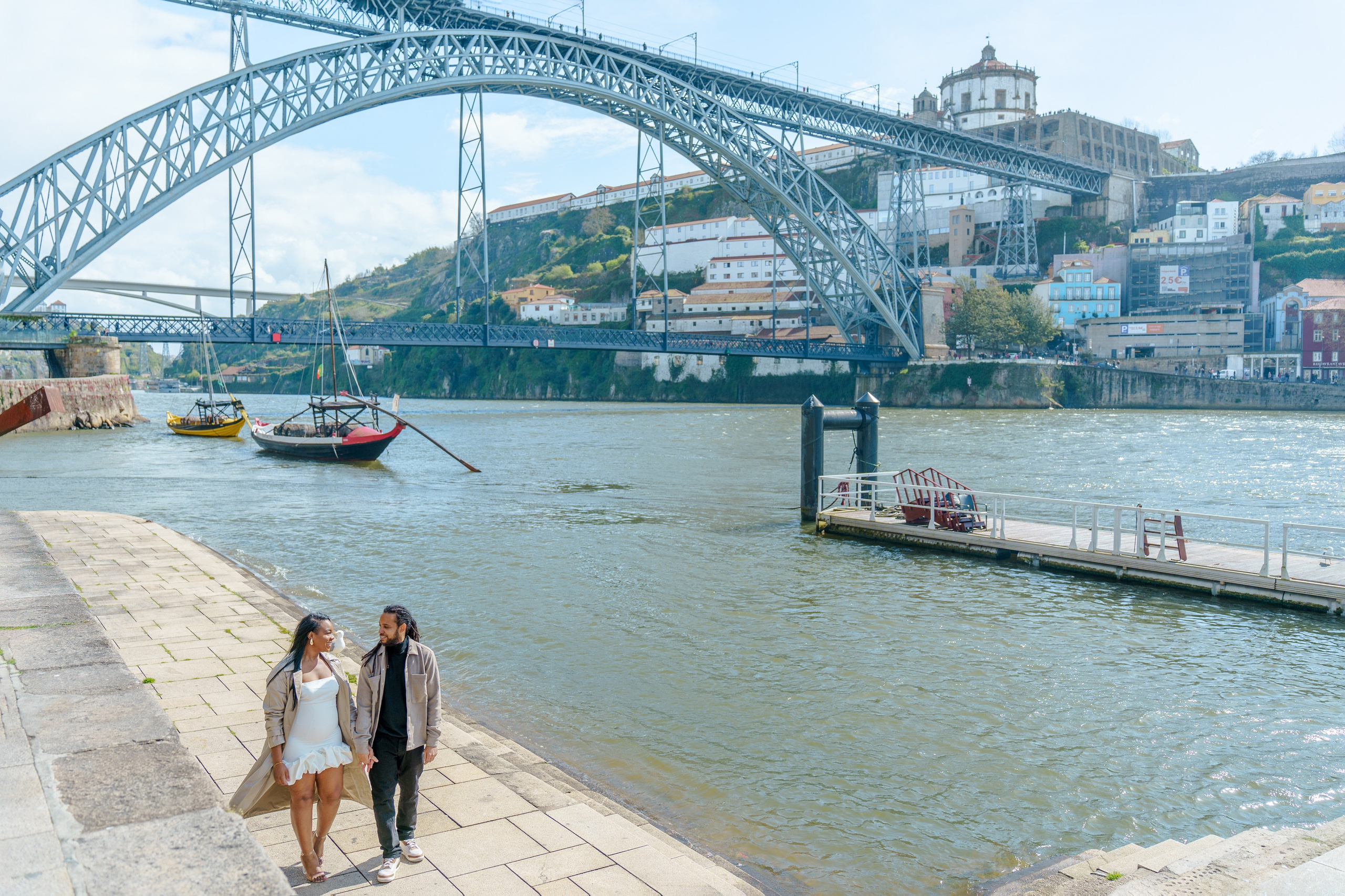 Natalie & Michael in Porto. Porto Travel Photographer | Couples & Vacation Photos in Portugal — WePortugal