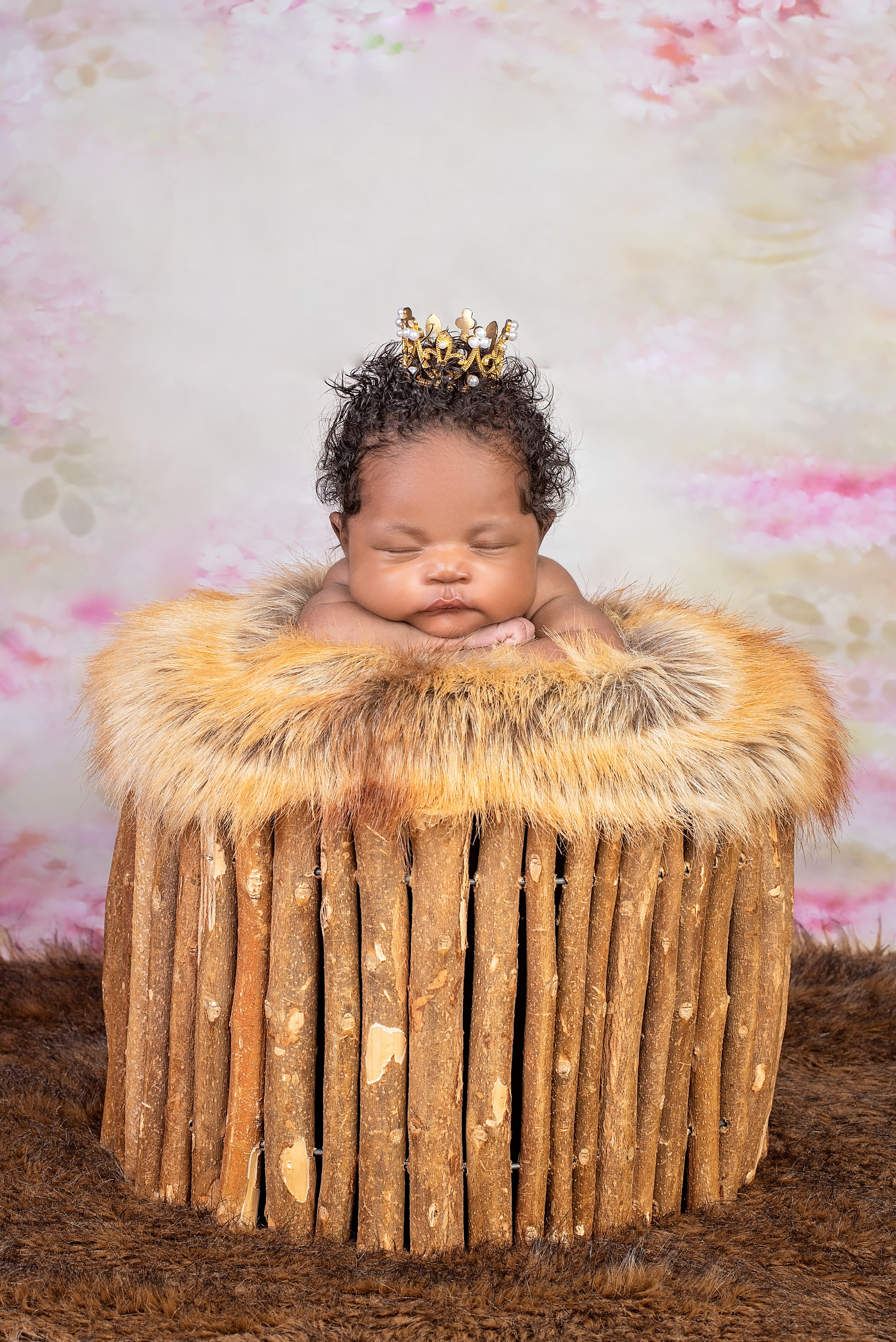 African baby girl princess newborn photo shoot Mombasa Nairobi Kenya