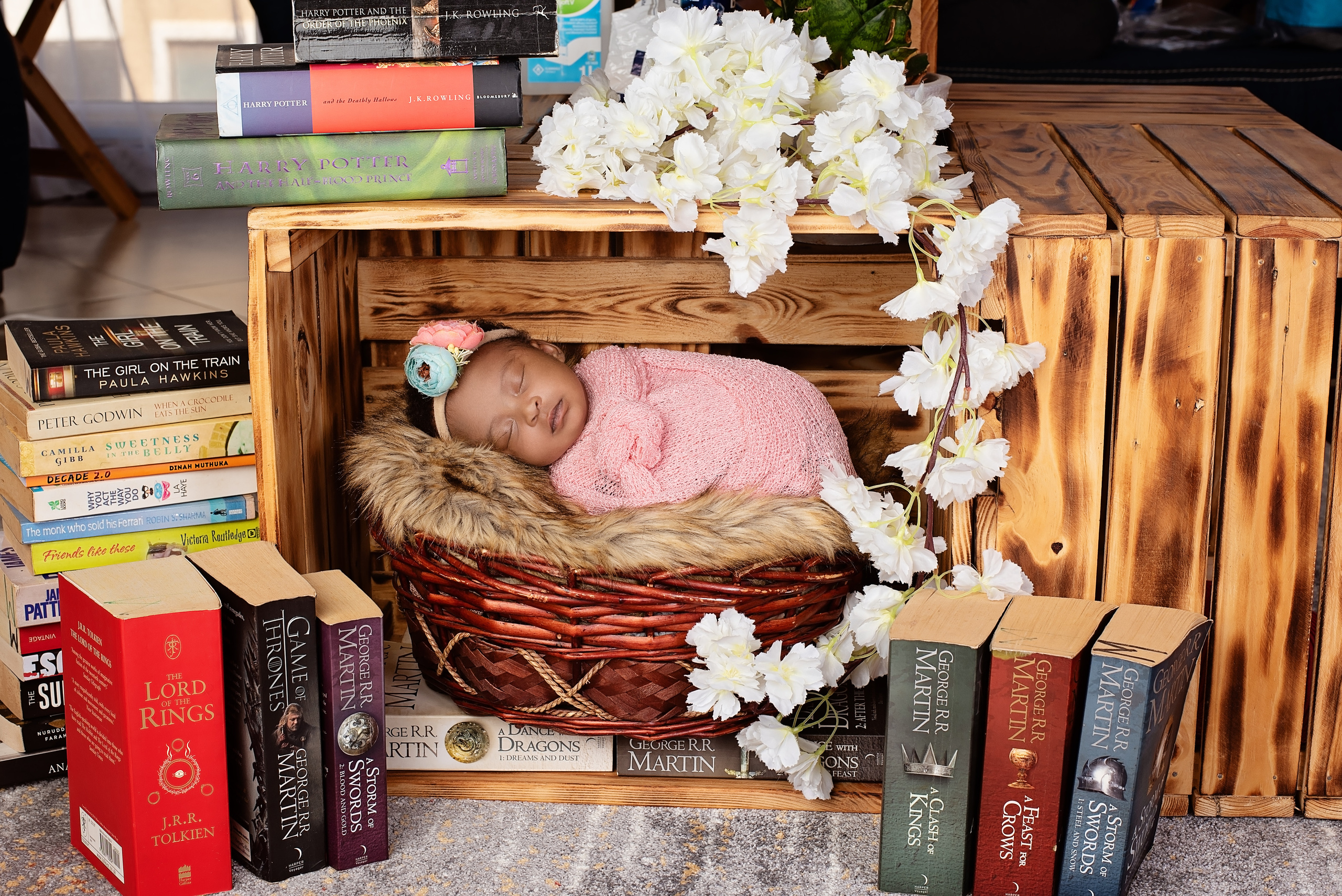 2 weeks baby girl photo shoot Nairobi Kenya. Newborn, Baby, Maternity and Family Photographer Nairobi Mombasa Kenya