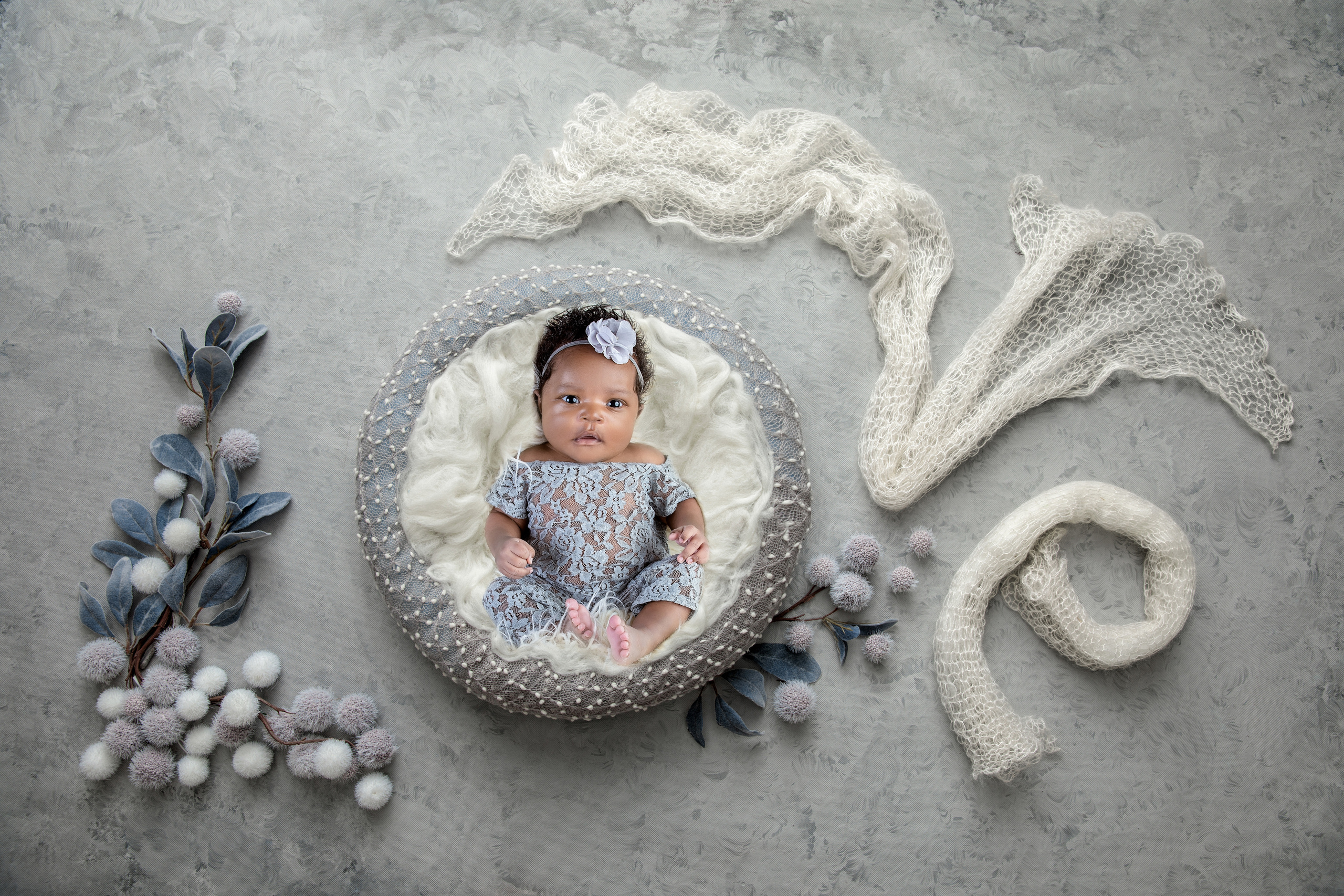 African baby girl newborn photo shoot Nairobi Kenya  