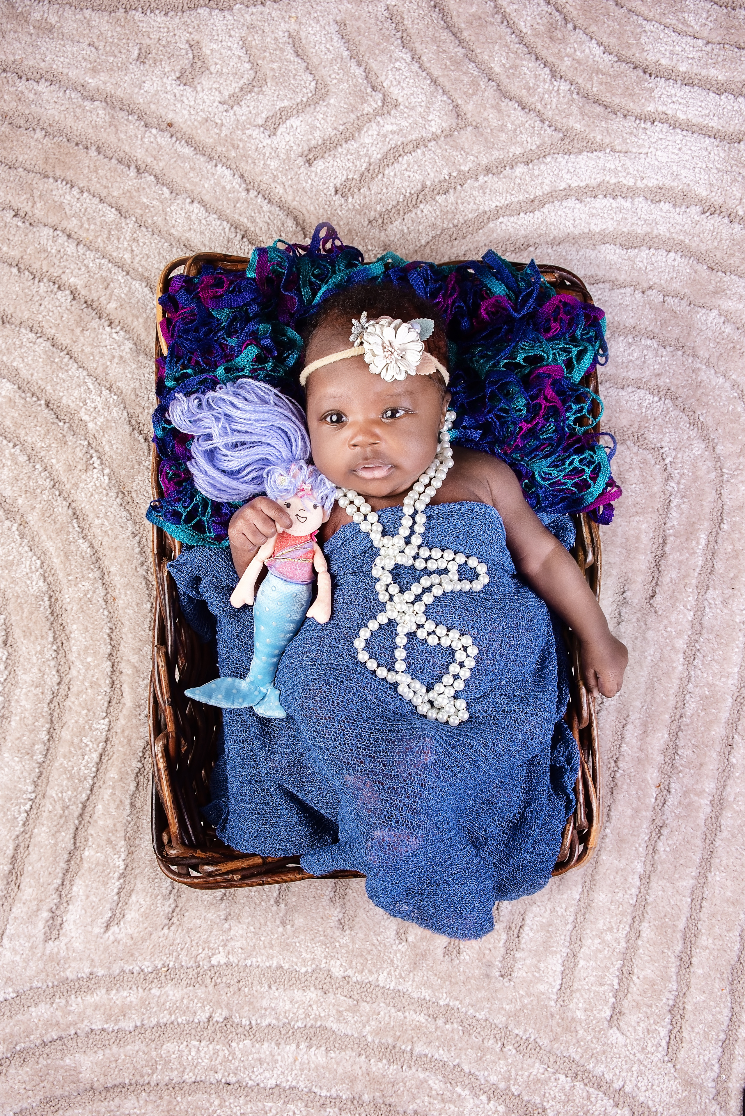 Amazing 3 weeks black baby girl newborn photo shoot Eldoret Kenya