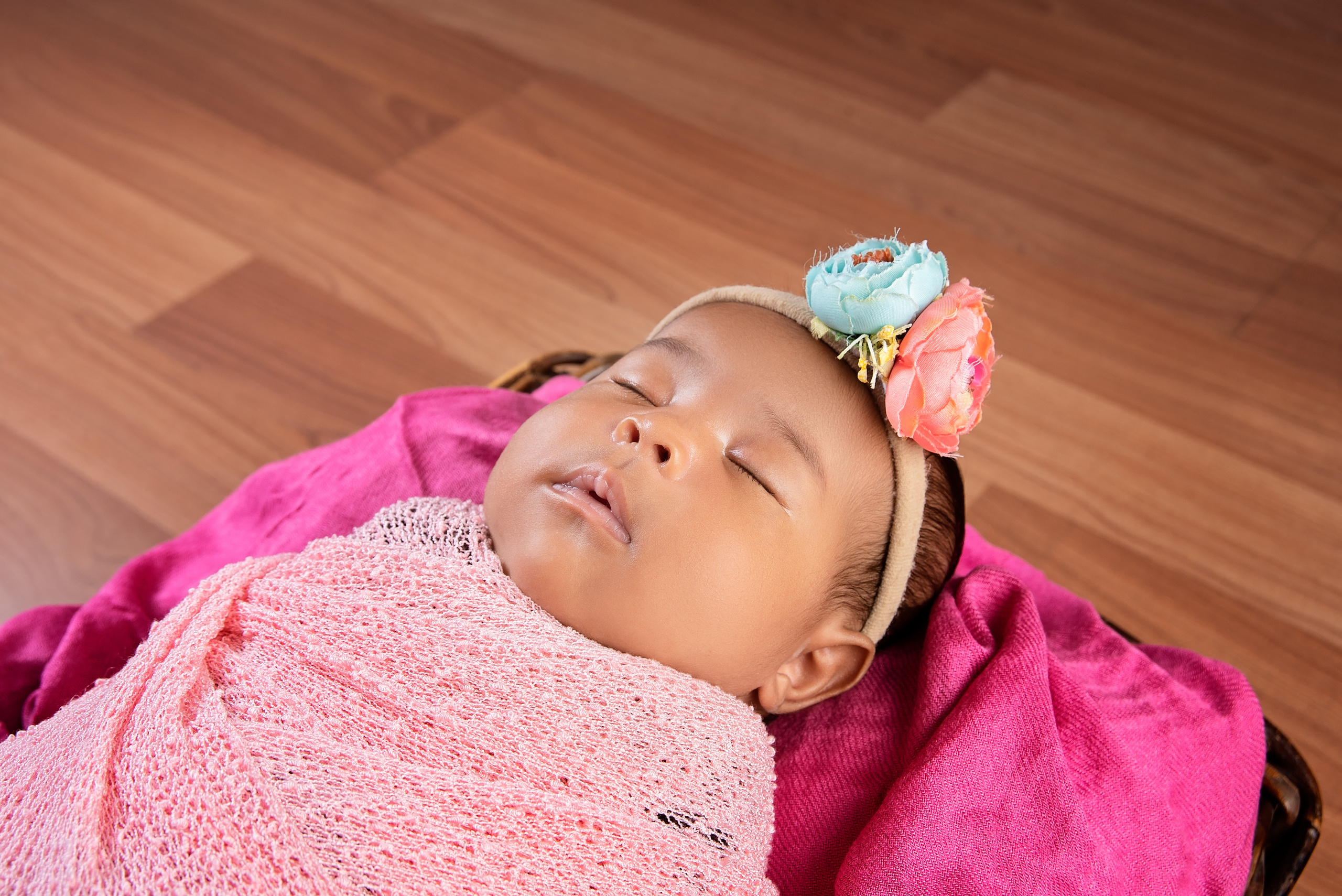Beautiful African baby girl newborn photo shoot Nairobi Kenya