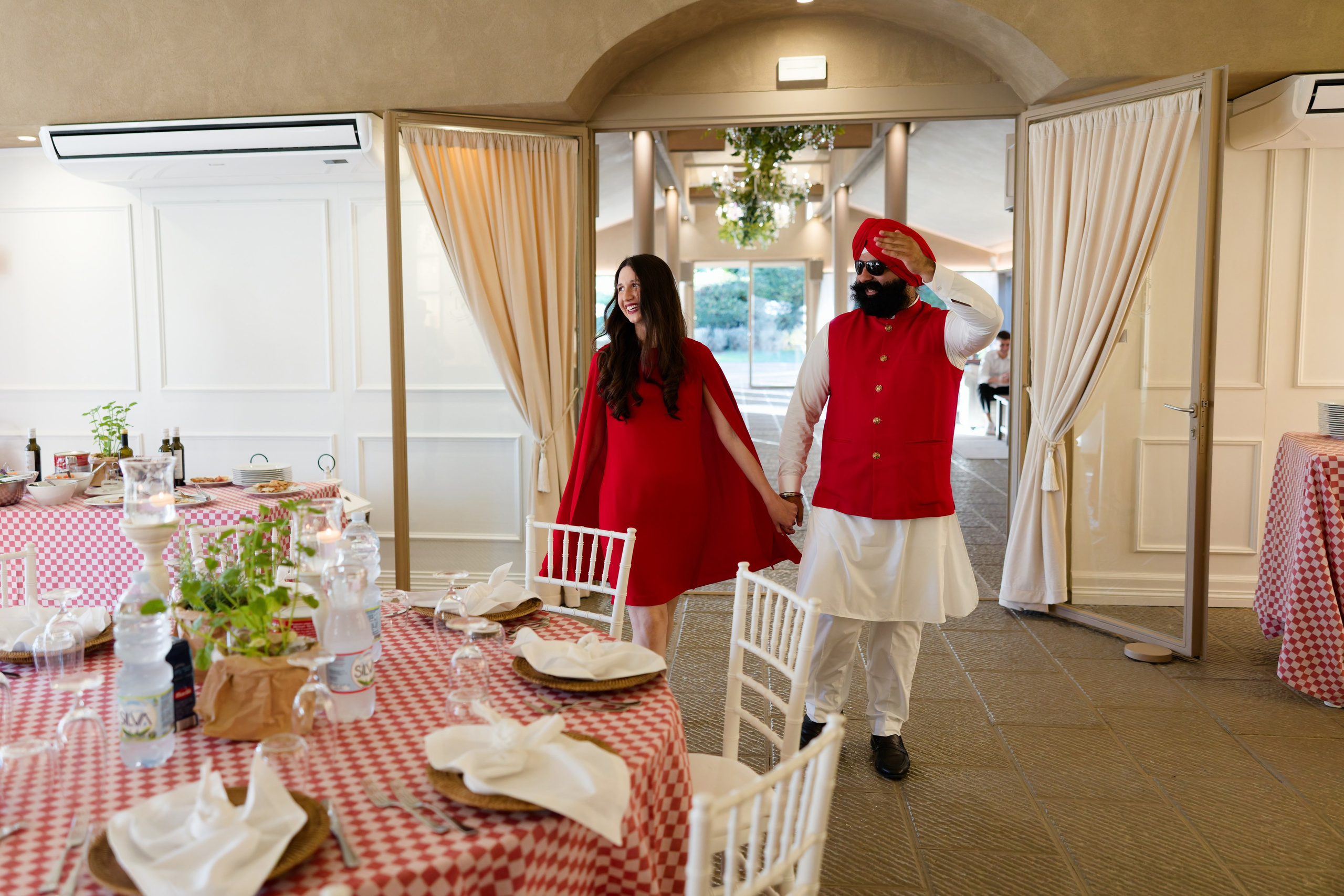 Pizza Party at Tenuta Massini, Florence, Italy. Destination Wedding Photographer — Nikita Burtsev