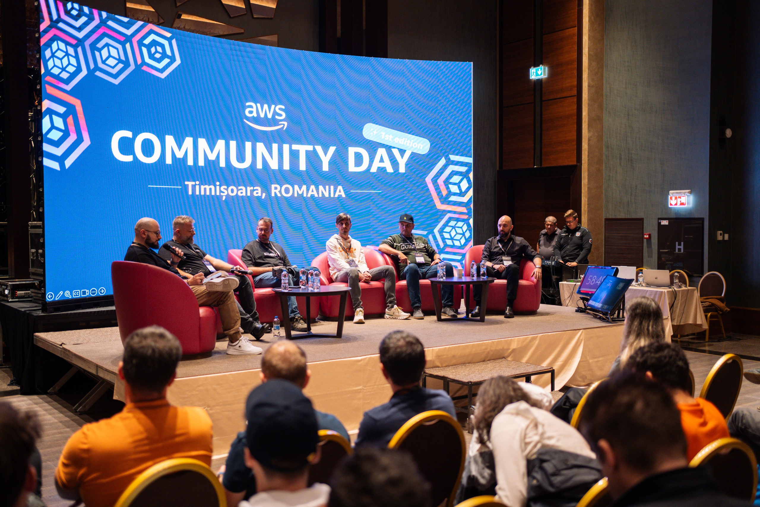 AWS Community Day Romania 2024. Cozac Cristian Photographer