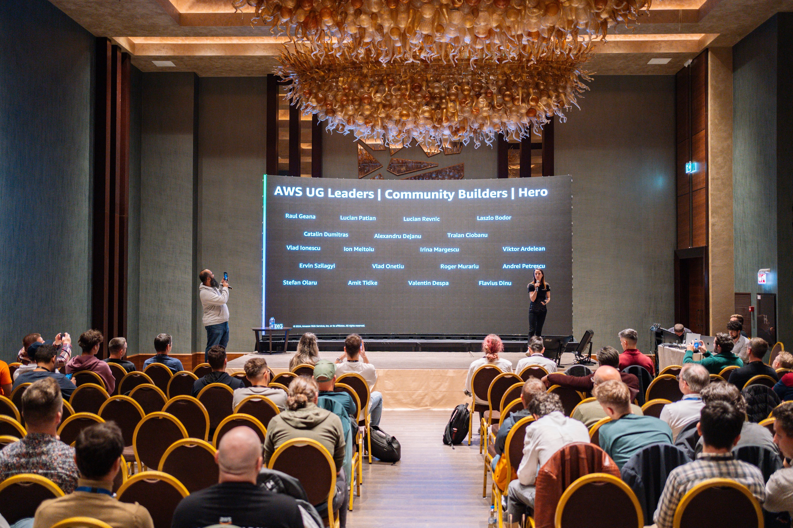 AWS Community Day Romania 2024. Cozac Cristian Photographer