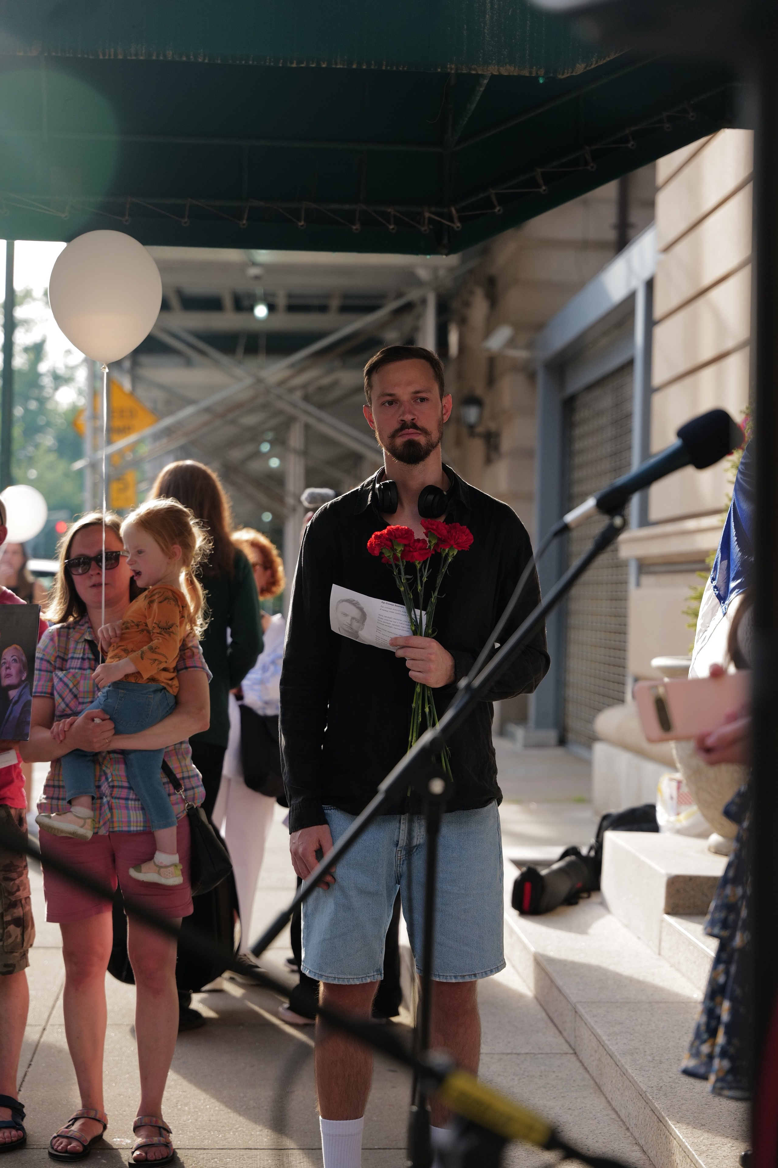 Rallies of team Navalny NY. Photographer New York / Los Angeles