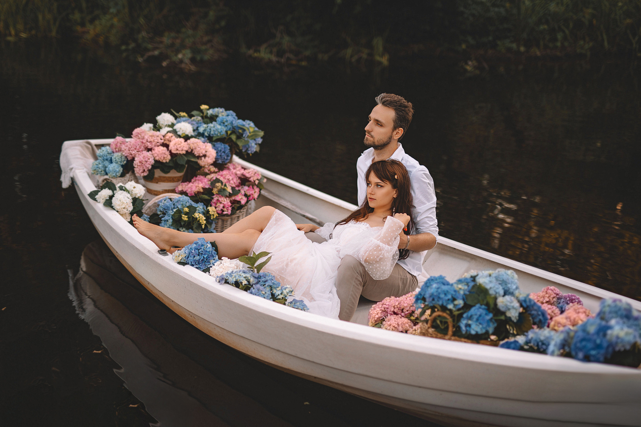 Фотодень с цветущей лодкой. Фотограф в Таллинне — портретные, семейные и детские фотосессии